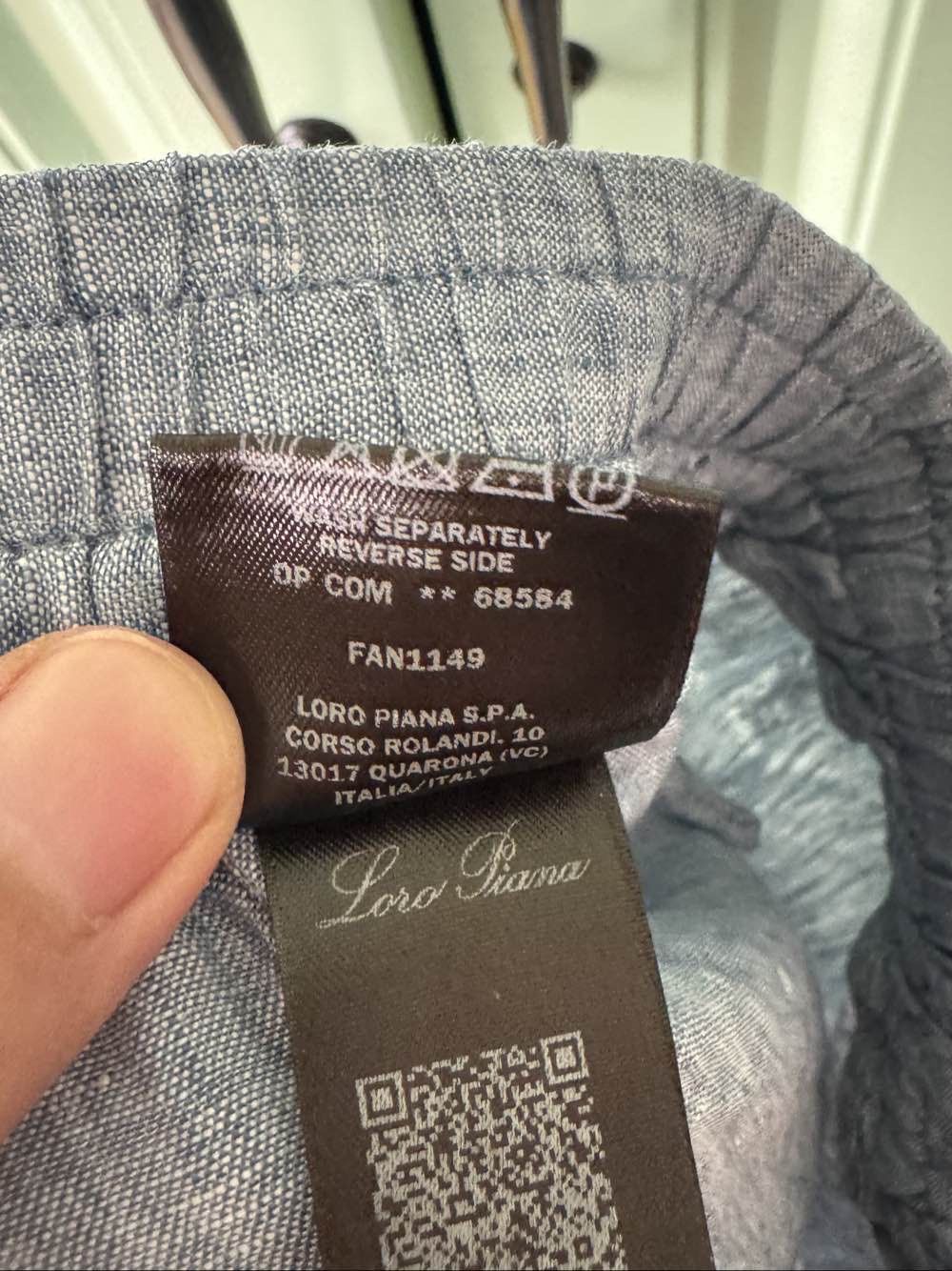 Loro Piana Loro Piana Linen Drawstring Shorts Size 40 Size 27" / US 4 / IT 40 - 6 Thumbnail