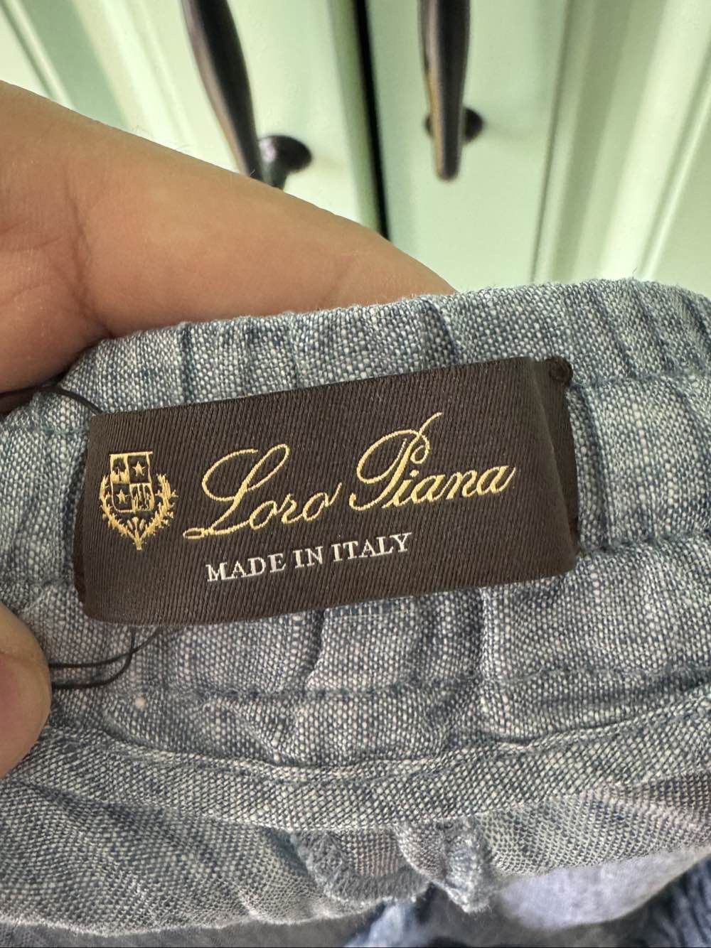 Loro Piana Loro Piana Linen Drawstring Shorts Size 40 Size 27" / US 4 / IT 40 - 3 Thumbnail