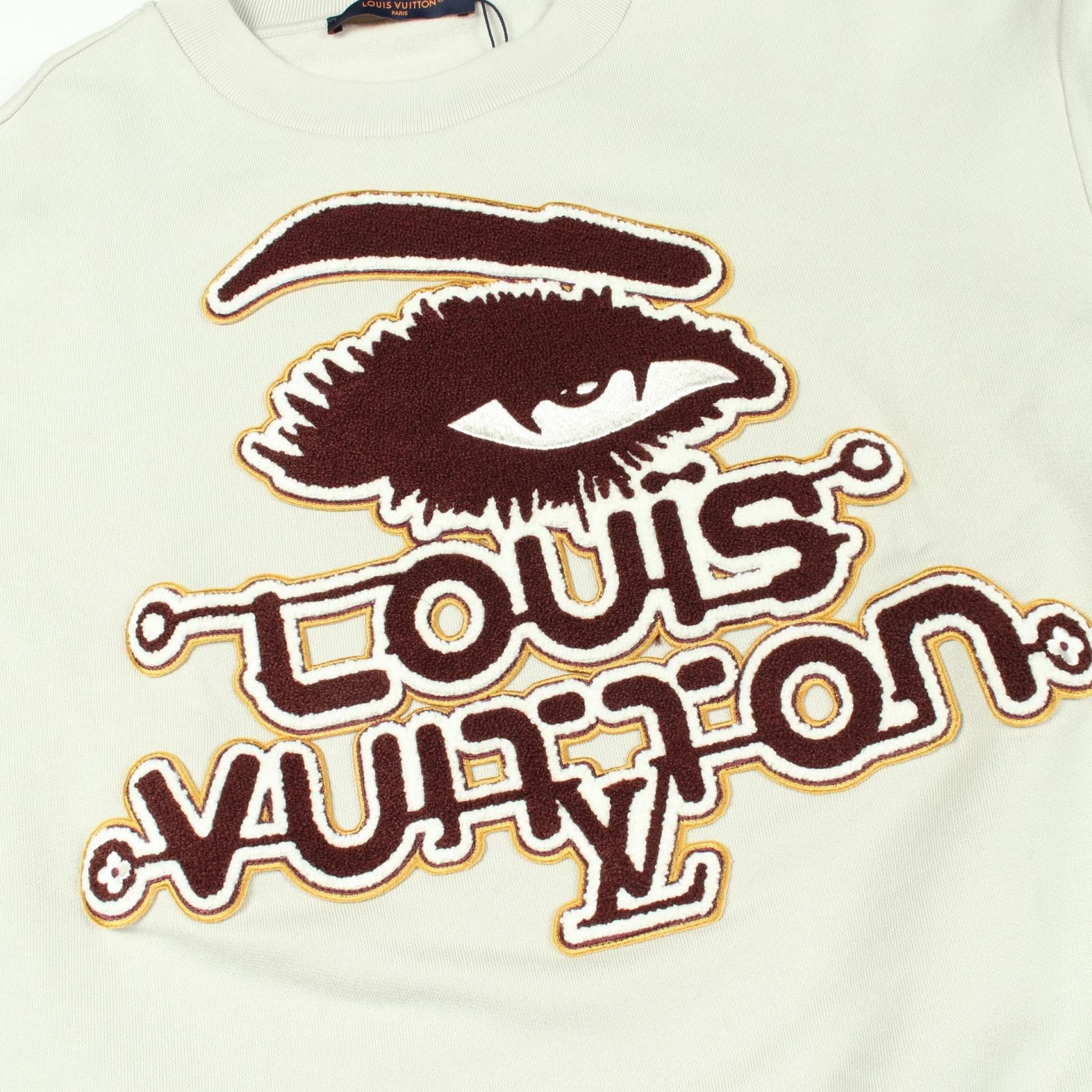 Louis Vuitton Louis Vuitton Louis Vuitton Embroidered Cotton Top Textile Sweatshirts & Hoodies DUTY FREE for USA Size ONE SIZE - 6 Thumbnail