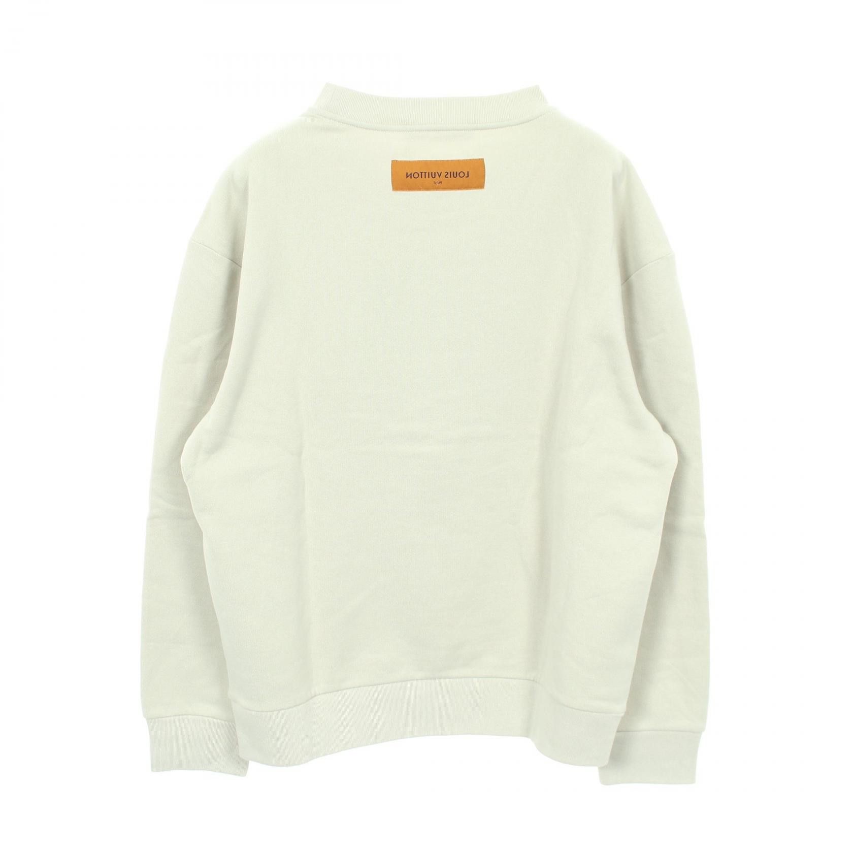 Louis Vuitton Louis Vuitton Louis Vuitton Embroidered Cotton Top Textile Sweatshirts & Hoodies DUTY FREE for USA Size ONE SIZE - 2 Thumbnail