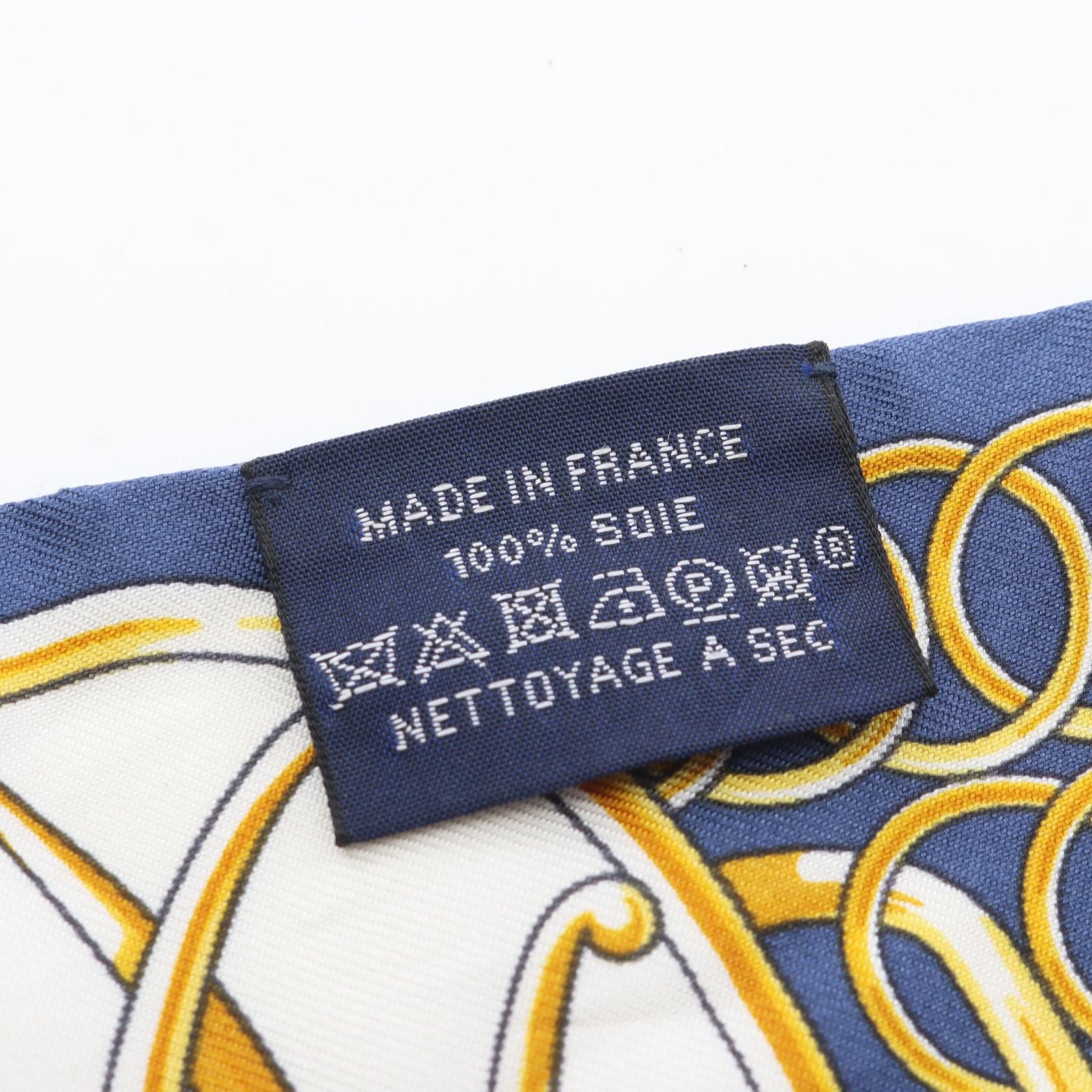 Hermes Hermes Hermes Twilly Lift Profile Silk Scarf Textile Scarf DUTY FREE for USA Size ONE SIZE - 5 Thumbnail