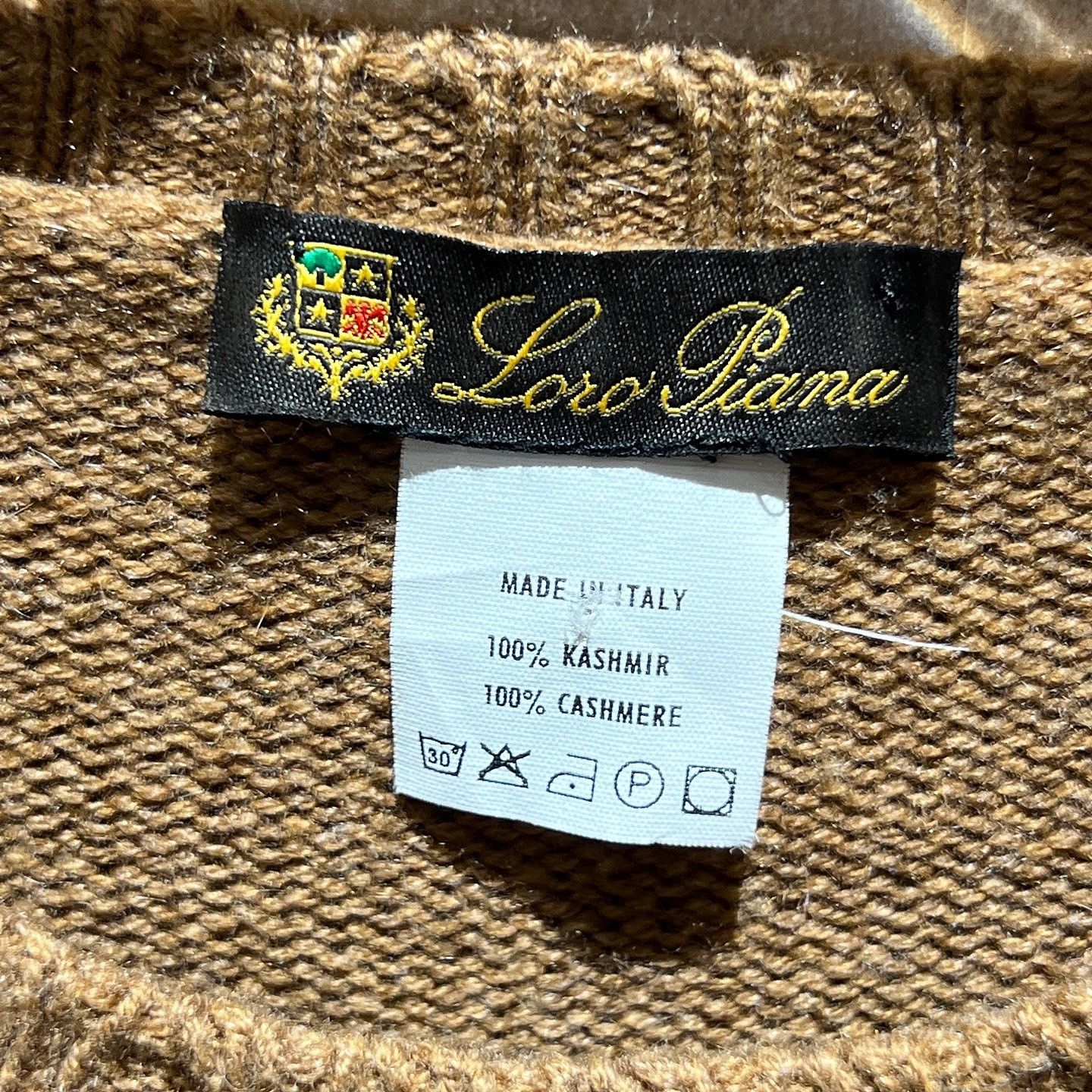 Loro Piana Loro Piana Cable Knit Sweater Size 46 Size L / US 10 / IT 46 - 3 Thumbnail