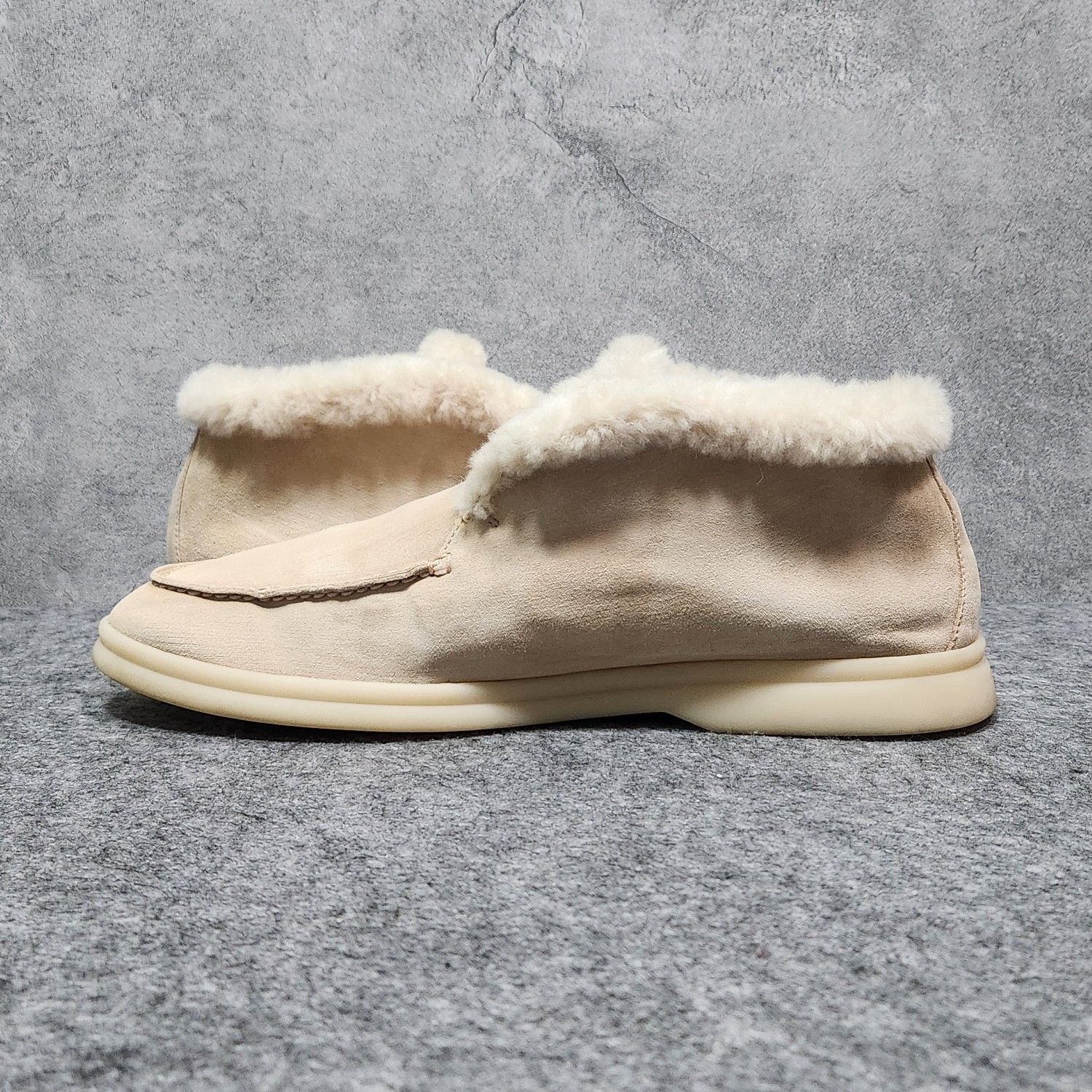 Loro Piana Loro Piana Open Walk Shearling Ankle Boots Size 38 Size US 8 / IT 38 - 8 Thumbnail