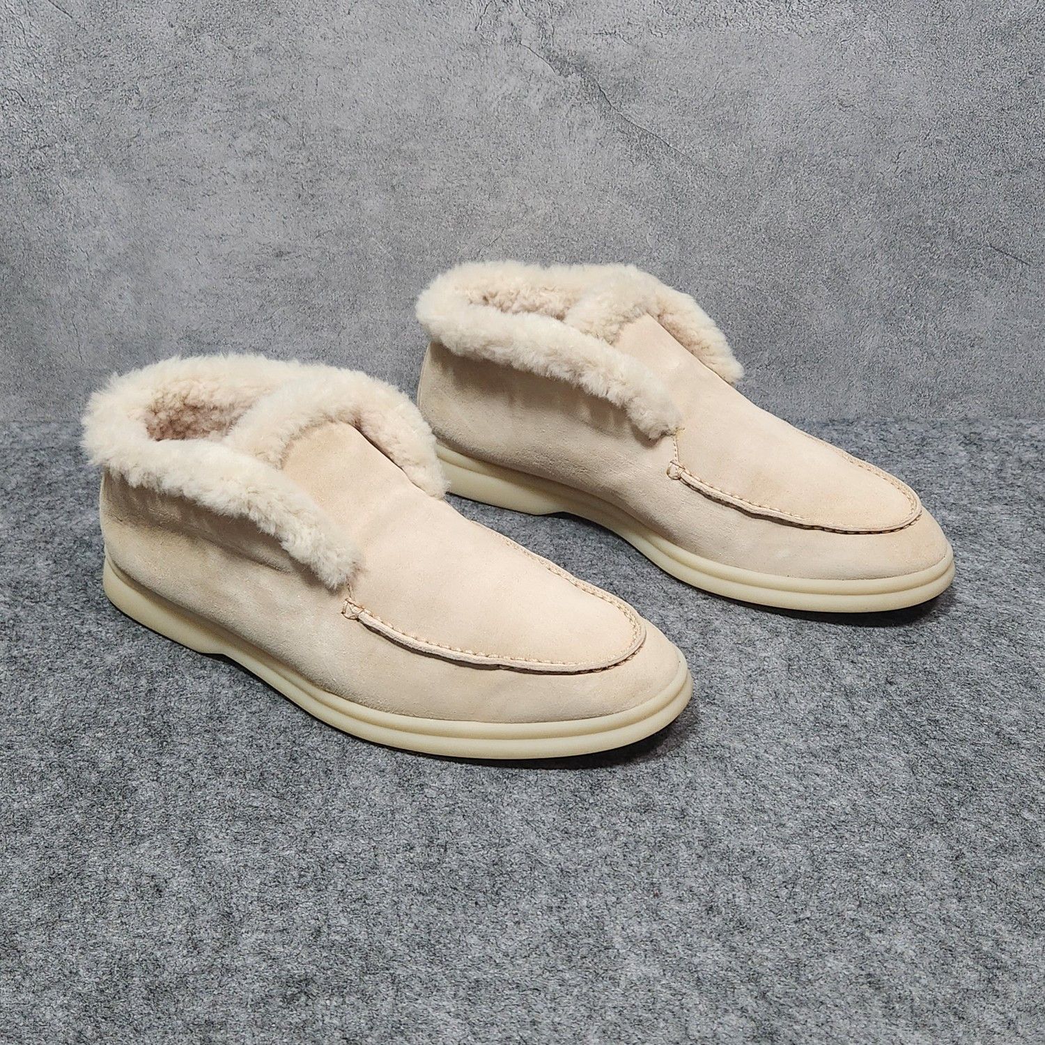 Loro Piana Loro Piana Open Walk Shearling Ankle Boots Size 38 Size US 8 / IT 38 - 6 Thumbnail