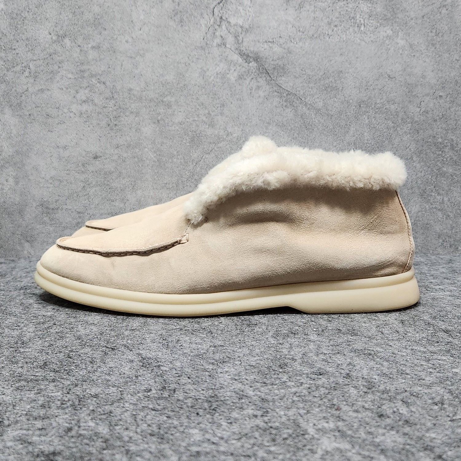 Loro Piana Loro Piana Open Walk Shearling Ankle Boots Size 38 Size US 8 / IT 38 - 10 Thumbnail