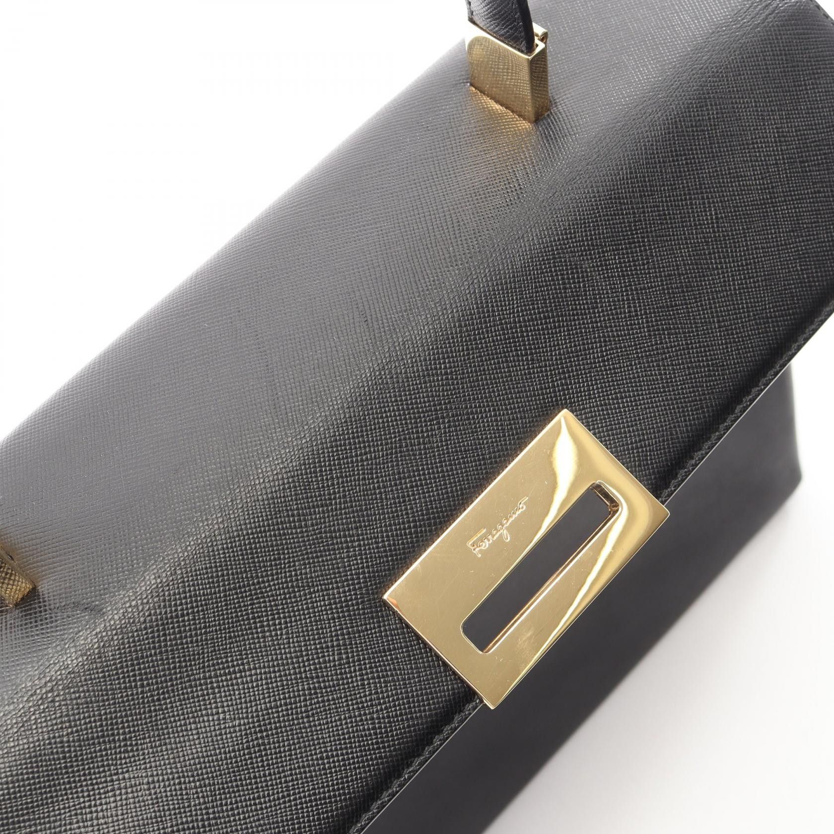Salvatore Ferragamo Salvatore Ferragamo Salvatore Ferragamo Leather Handbag Leather Handbag 218791 DUTY FREE for USA Size ONE SIZE - 8 Thumbnail