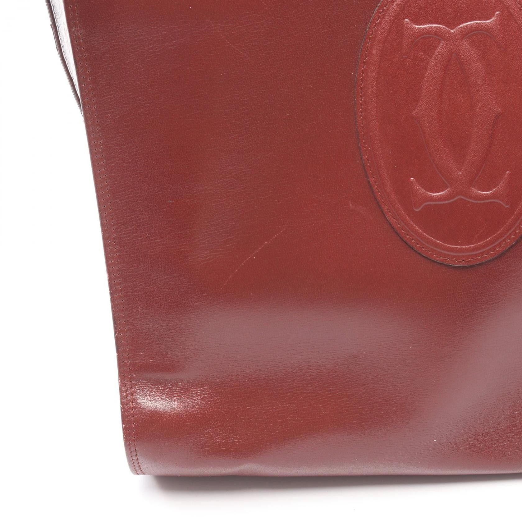 Cartier Cartier Cartier Must Line Leather Shoulder Bag Leather Shoulder Bag DUTY FREE for USA Size ONE SIZE - 6 Thumbnail