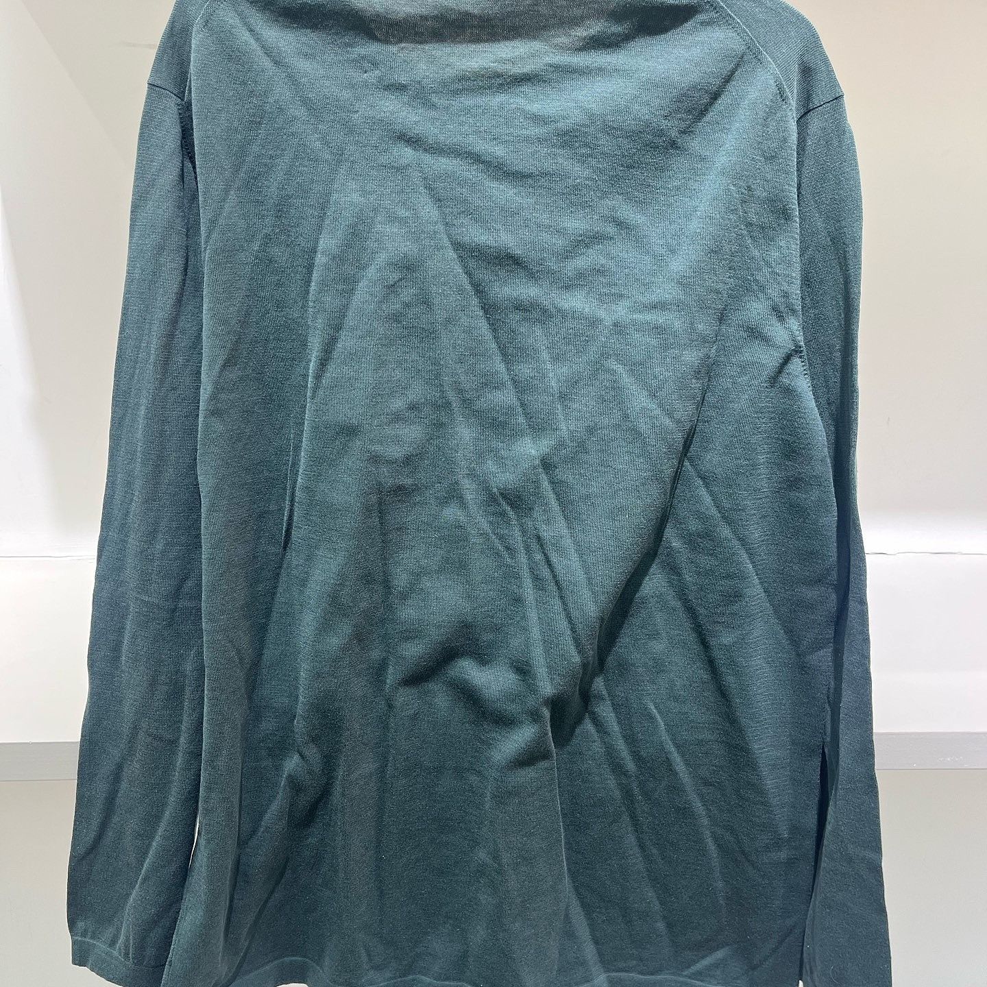 Loro Piana Loro Piana Green Cotton Sweater Size L Size US L / EU 52-54 / 3 - 2 Thumbnail
