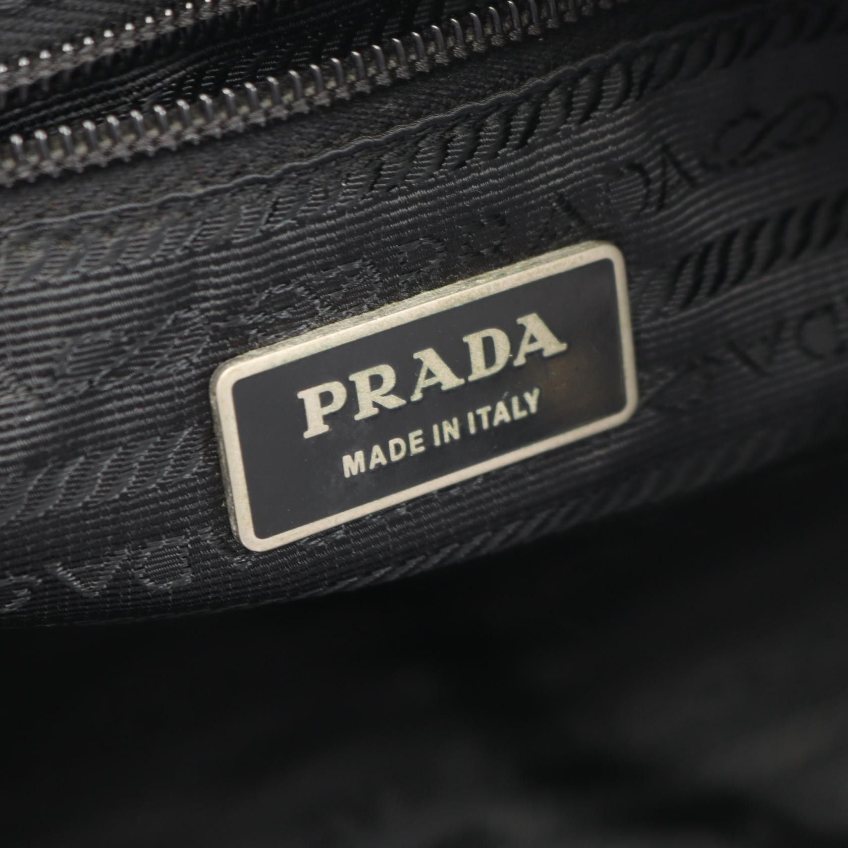 Prada Prada Prada Nylon Saffiano Leather Shoulder Bag Textile Shoulder Bag VA0348 DUTY FREE for USA Size ONE SIZE - 4 Thumbnail
