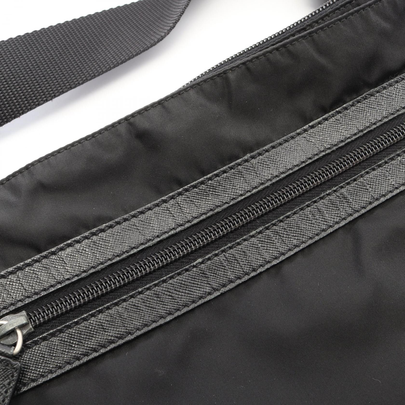 Prada Prada Prada Nylon Saffiano Leather Shoulder Bag Textile Shoulder Bag VA0348 DUTY FREE for USA Size ONE SIZE - 5 Thumbnail