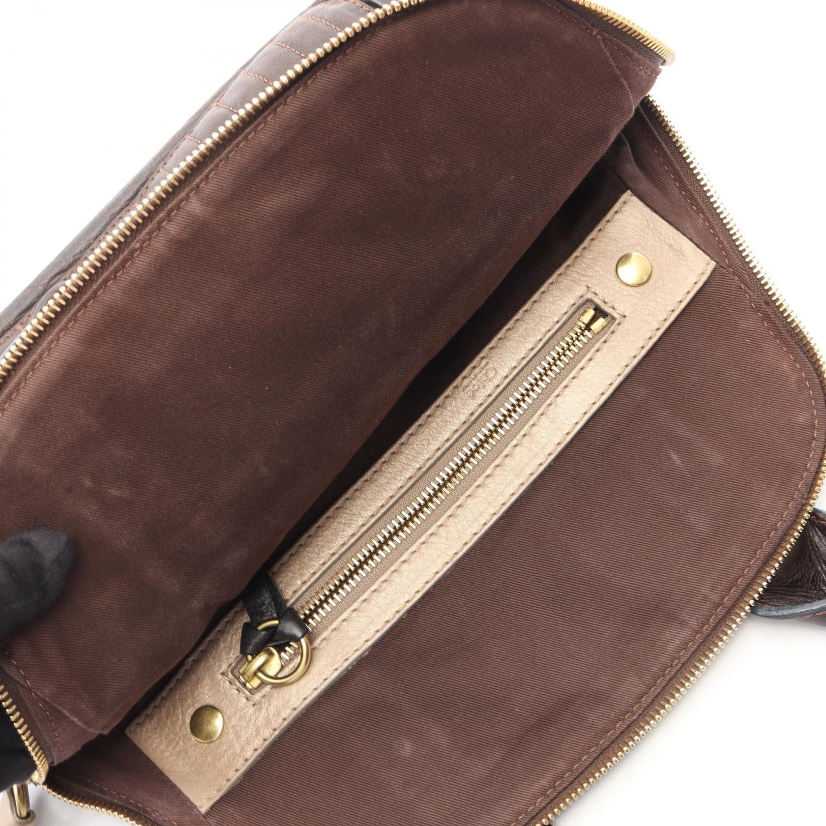 Chloe Chloe Chloe Bay Leather Handbag Leather Handbag DUTY FREE for USA Size ONE SIZE - 5 Thumbnail