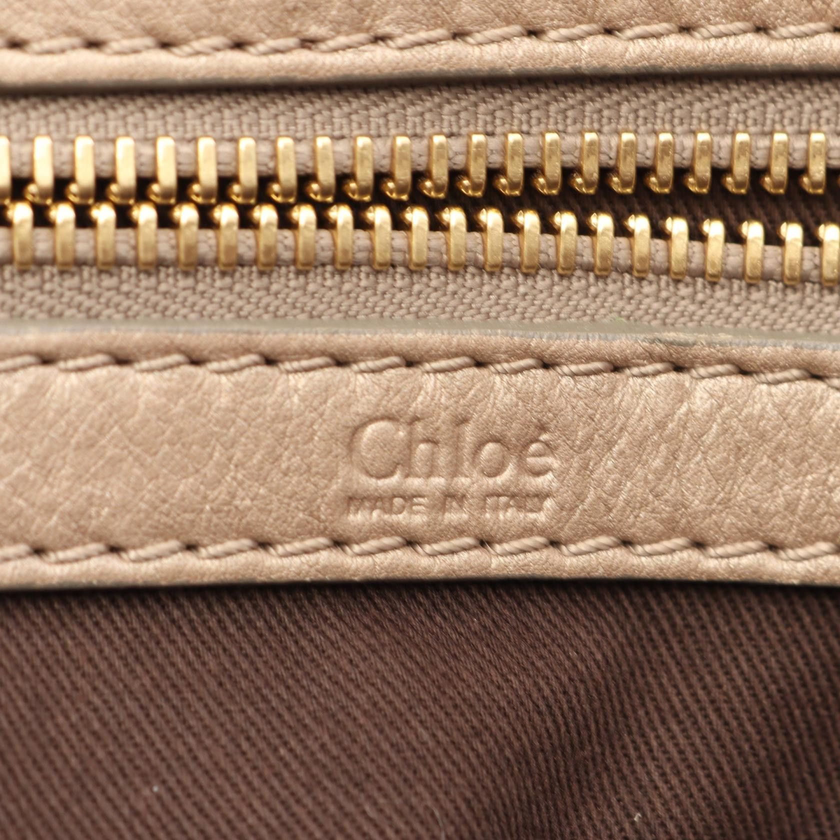 Chloe Chloe Chloe Bay Leather Handbag Leather Handbag DUTY FREE for USA Size ONE SIZE - 4 Thumbnail