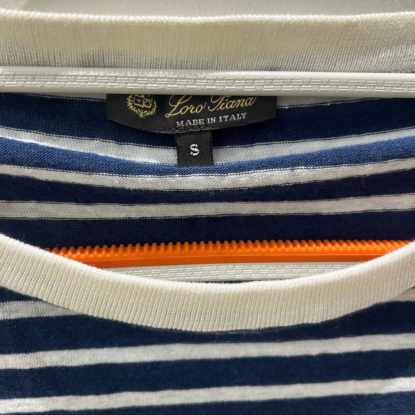 Loro Piana Loro Piana Striped Short Sleeve T-Shirt Size S Size S / US 4 / IT 40 - 3 Thumbnail