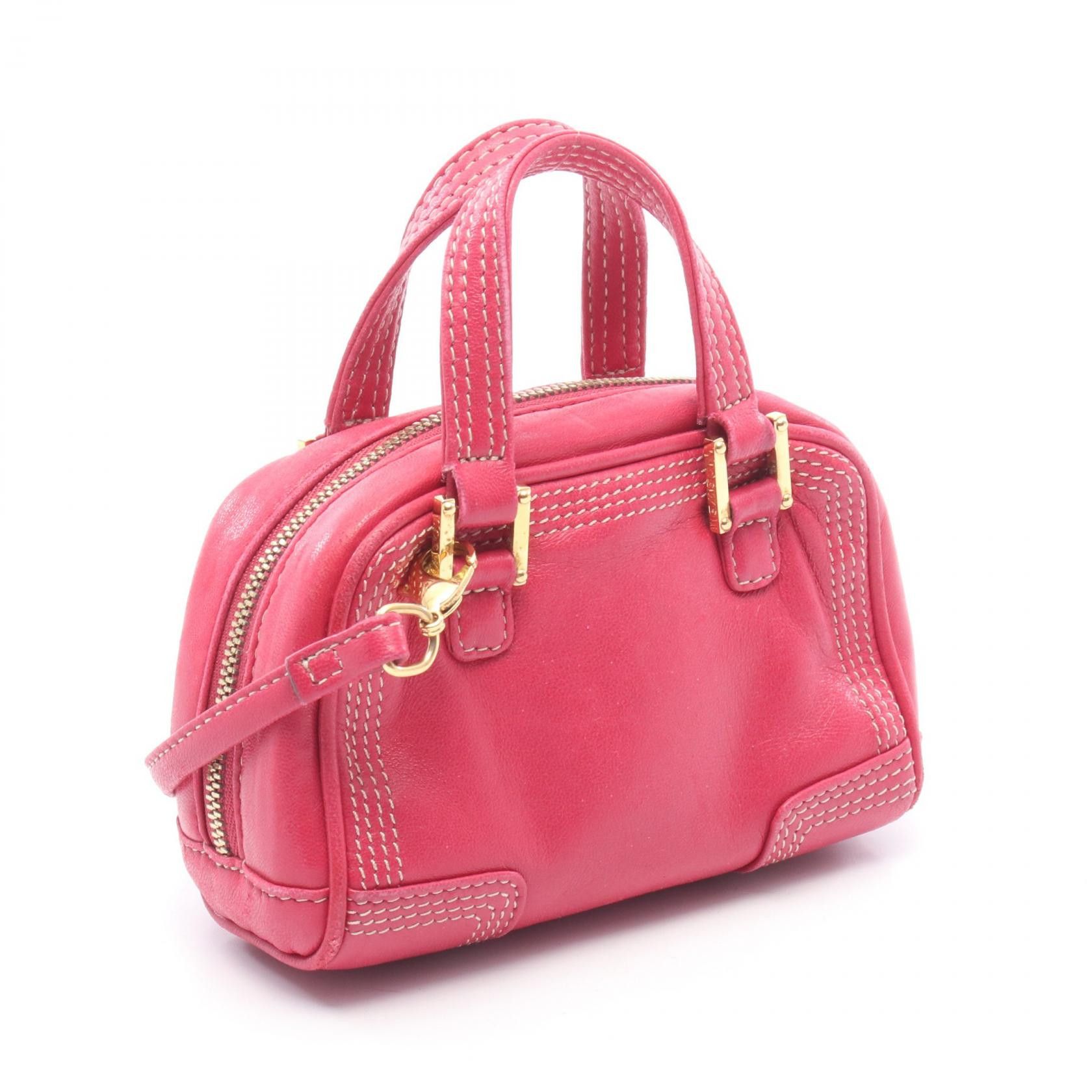 Loewe Loewe Loewe Amazona Leather 2way Handbag Leather Handbag DUTY FREE for USA Size ONE SIZE - 2 Thumbnail