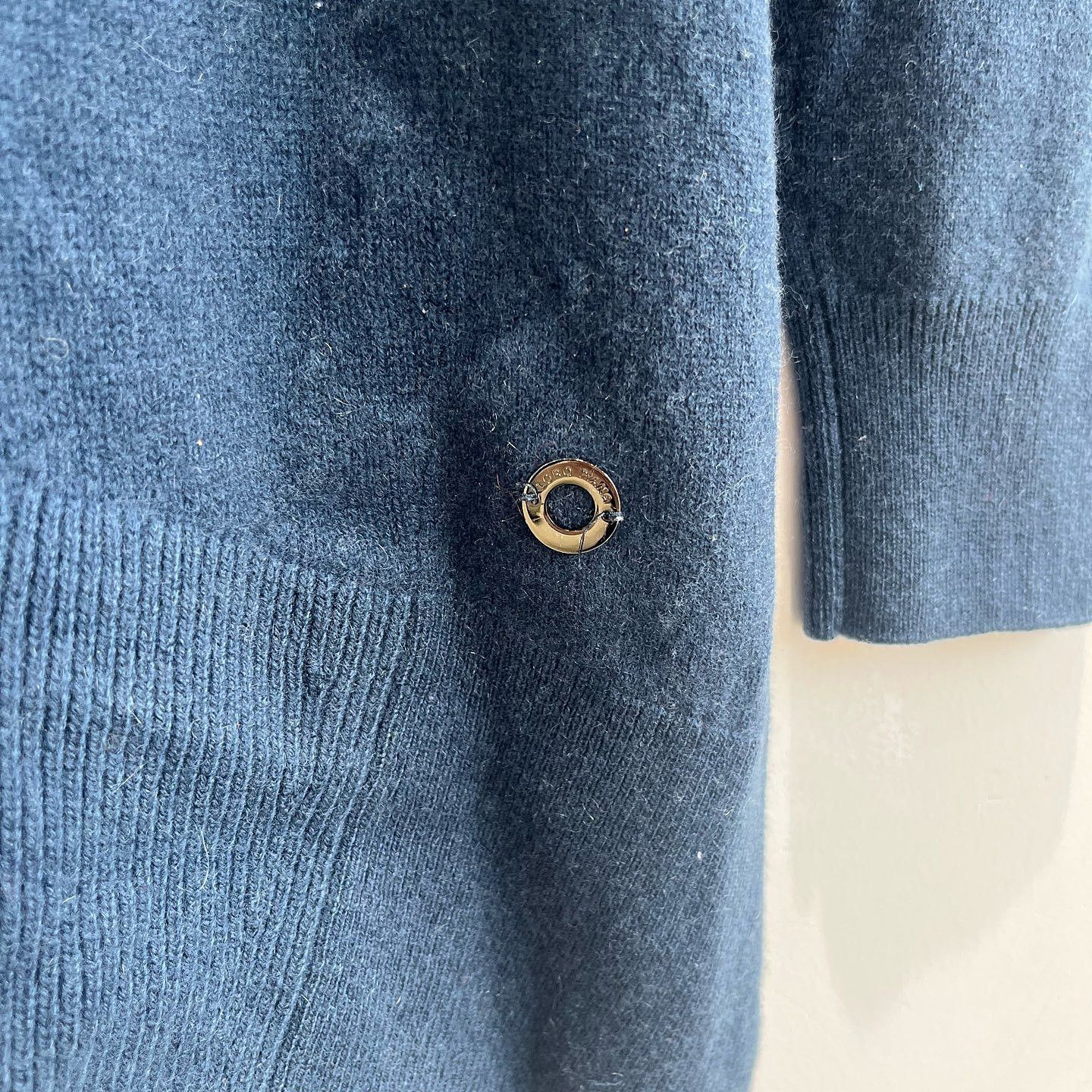 Loro Piana Loro Piana Cashmere Knit Sweater Blue Size XXS Size US S / EU 44-46 / 1 - 5 Thumbnail