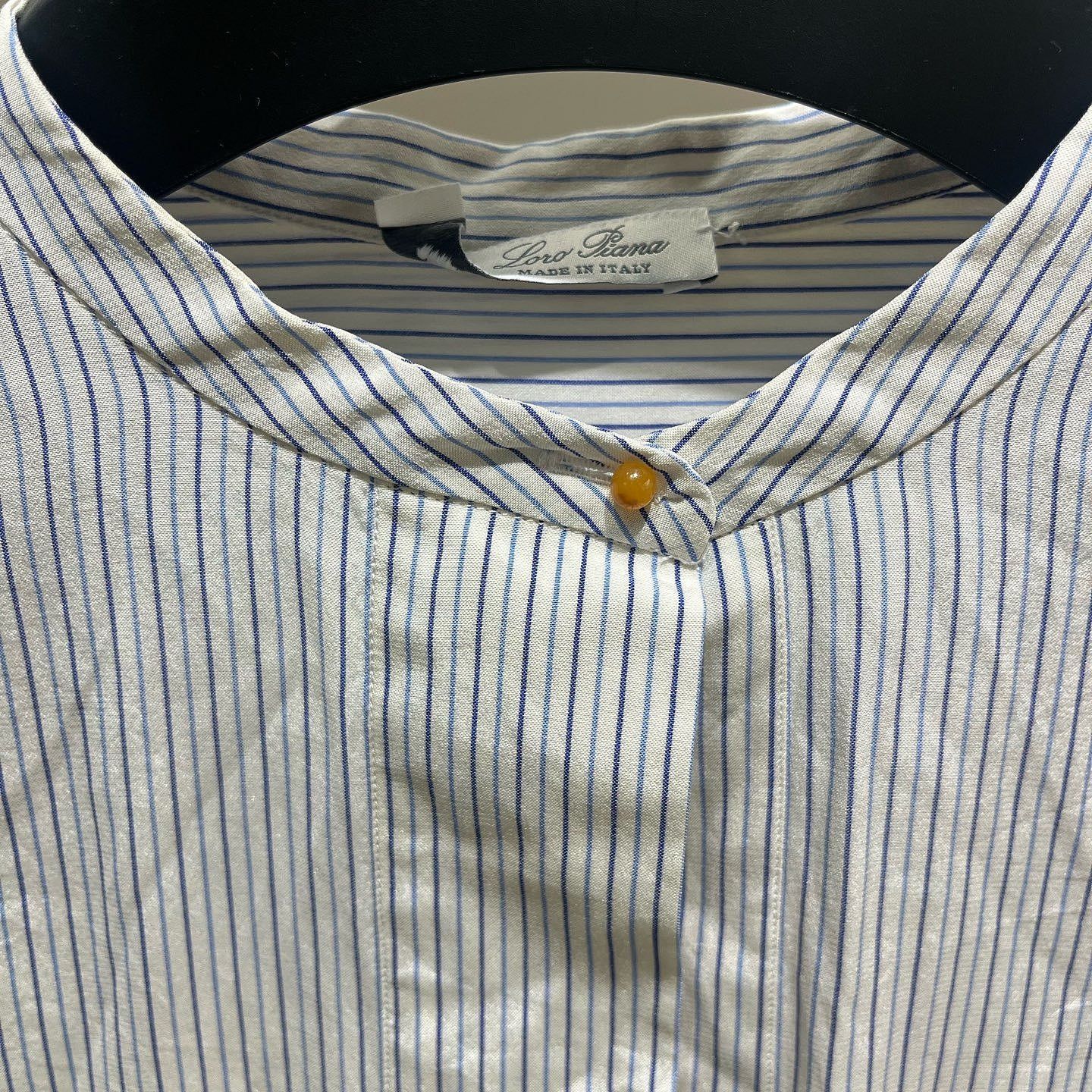 Loro Piana Loro Piana Striped Silk Blouse XS Size XS / US 0-2 / IT 36-38 - 3 Thumbnail