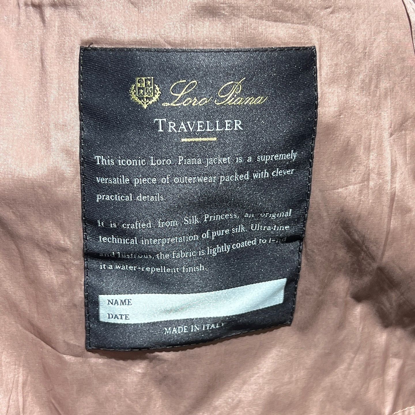 Loro Piana Loro Piana Traveller Silk Blend Jacket Size 40 Size S / US 4 / IT 40 - 6 Thumbnail