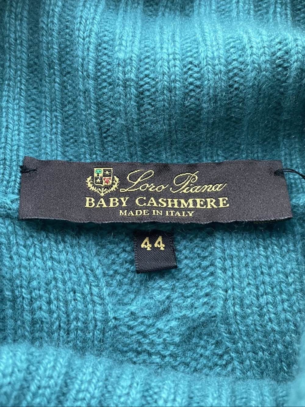 Loro Piana Loro Piana Baby Cashmere Cable Knit Turtleneck Sweater 44 Size M / US 6-8 / IT 42-44 - 3 Thumbnail