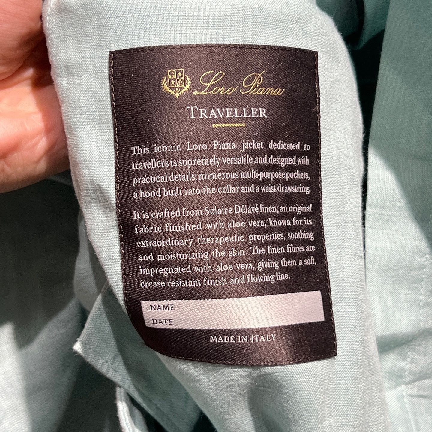 Loro Piana Loro Piana Traveller Linen Jacket IT 40 Size S / US 4 / IT 40 - 6 Thumbnail
