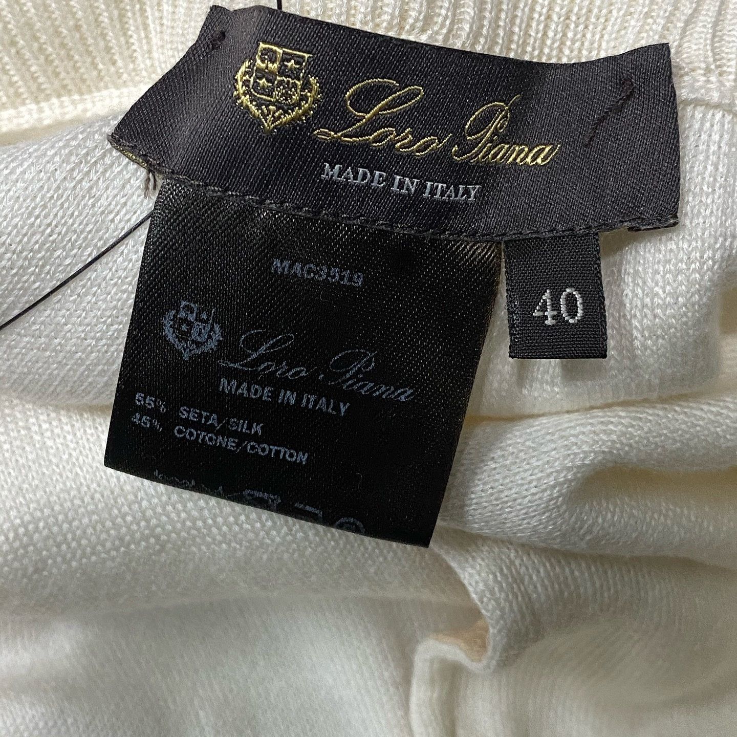 Loro Piana Loro Piana Silk Cotton Knit Pants Size 40 Size 27" / US 4 / IT 40 - 4 Thumbnail