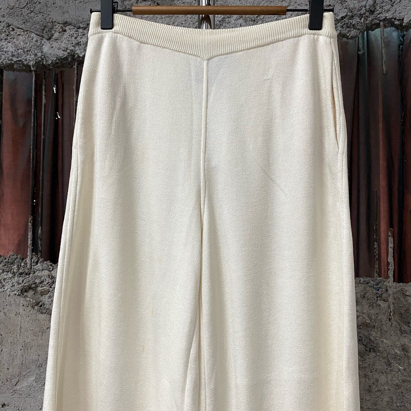 Loro Piana Loro Piana Silk Cotton Knit Pants Size 40 Size 27" / US 4 / IT 40 - 6 Thumbnail