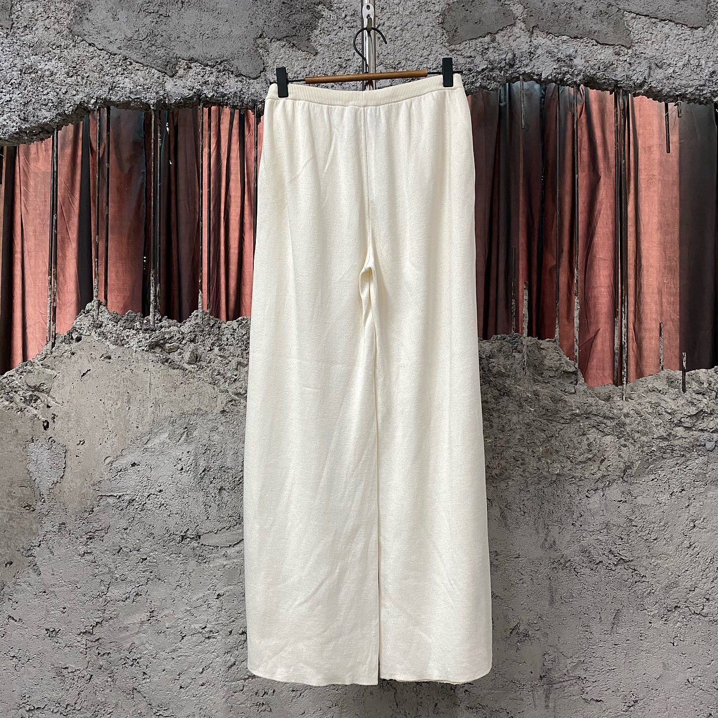 Loro Piana Loro Piana Silk Cotton Knit Pants Size 40 Size 27" / US 4 / IT 40 - 2 Thumbnail