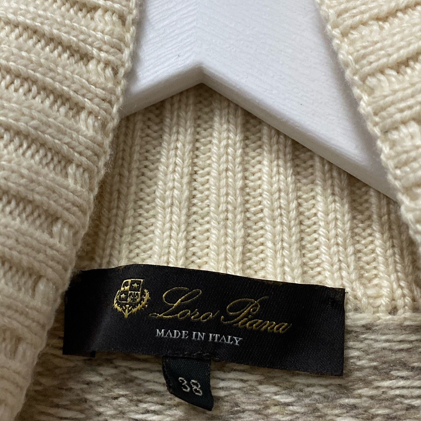 Loro Piana Loro Piana Patterned Cashmere Sweater Size 38 Size XS / US 0-2 / IT 36-38 - 3 Thumbnail