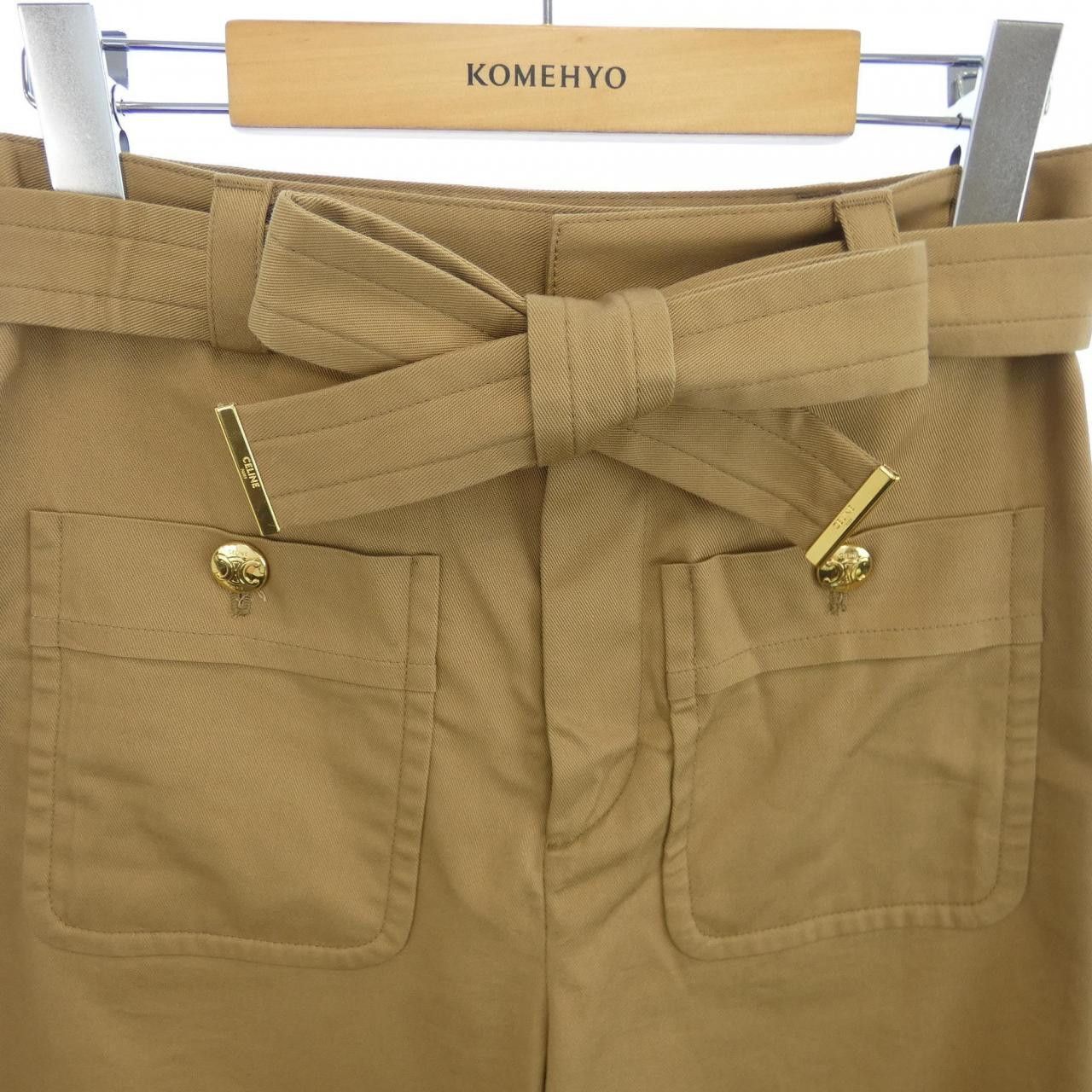 Celine Celine CELINE Tire Pants Textile Pants 2P78A539W DUTY FREE for USA Size ONE SIZE - 6 Thumbnail