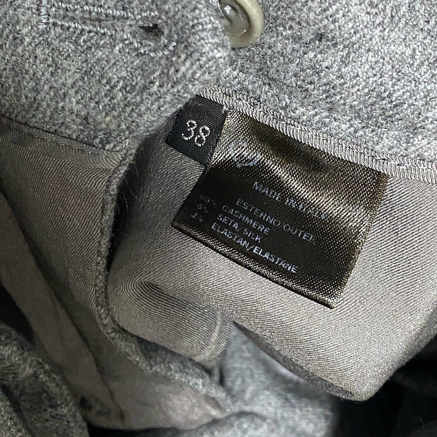 Loro Piana Loro Piana Gray Cashmere Silk Blend Pants Size 38 Size 26" / US 2 / IT 38 - 4 Thumbnail
