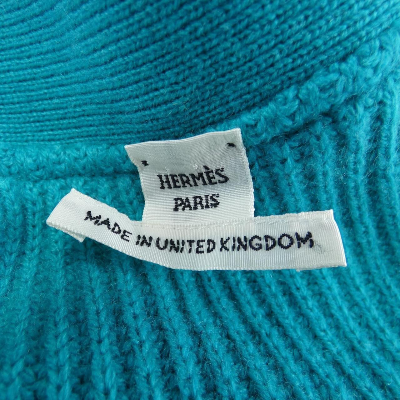 Hermes Hermes Hermes Cashmere Cardigan Textile Tops DUTY FREE for USA Size ONE SIZE - 4 Thumbnail