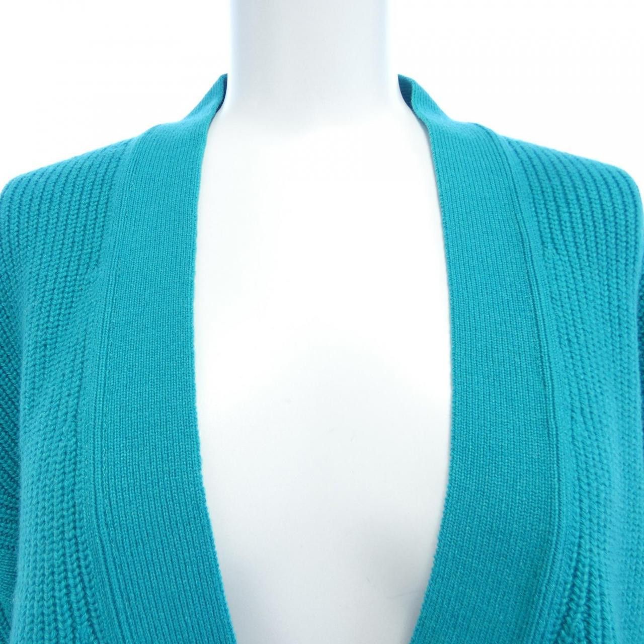 Hermes Hermes Hermes Cashmere Cardigan Textile Tops DUTY FREE for USA Size ONE SIZE - 5 Thumbnail
