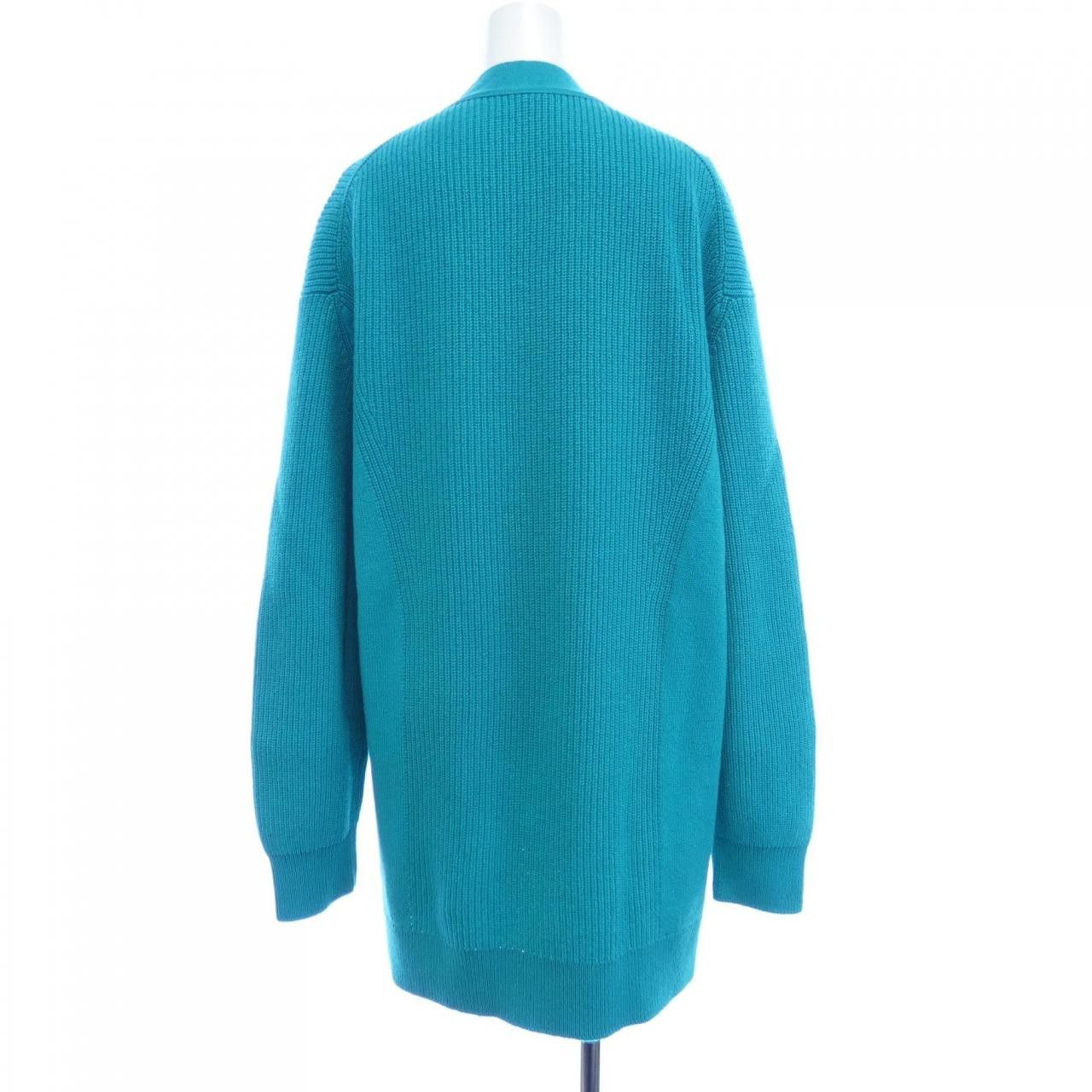 Hermes Hermes Hermes Cashmere Cardigan Textile Tops DUTY FREE for USA Size ONE SIZE - 2 Thumbnail