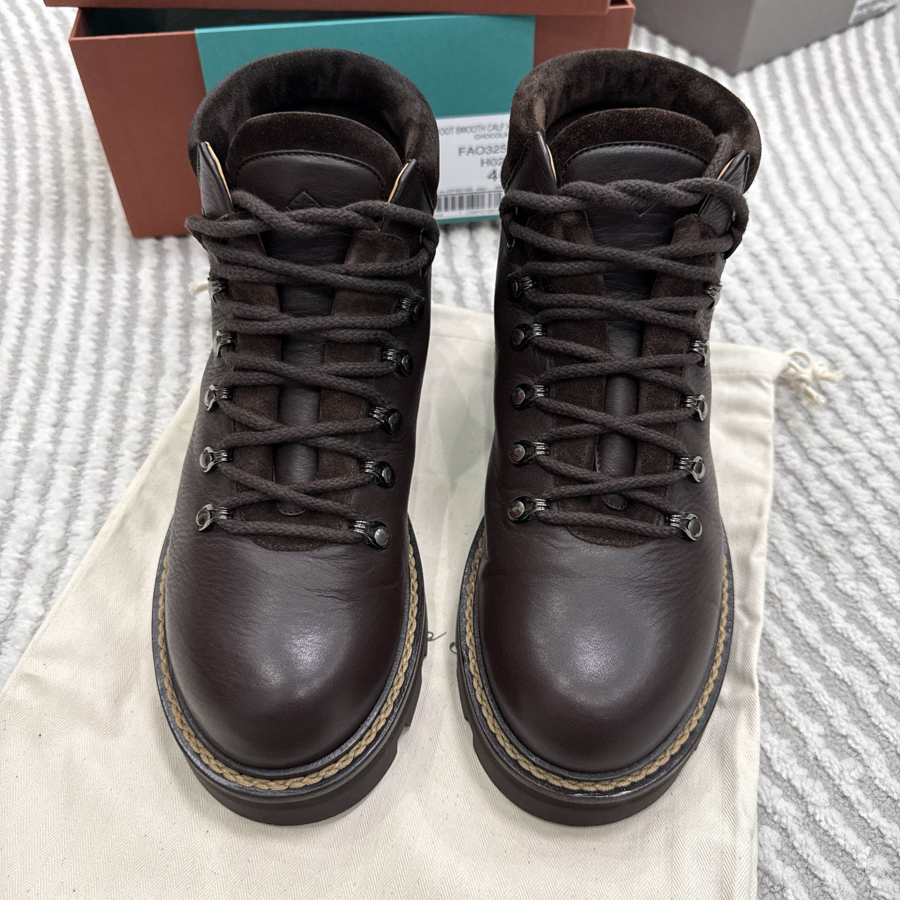 Loro Piana Loro Piana Beinn Walk Leather Ankle Boots Size US 7 / EU 40 Size US 7 / EU 40 - 2 Thumbnail