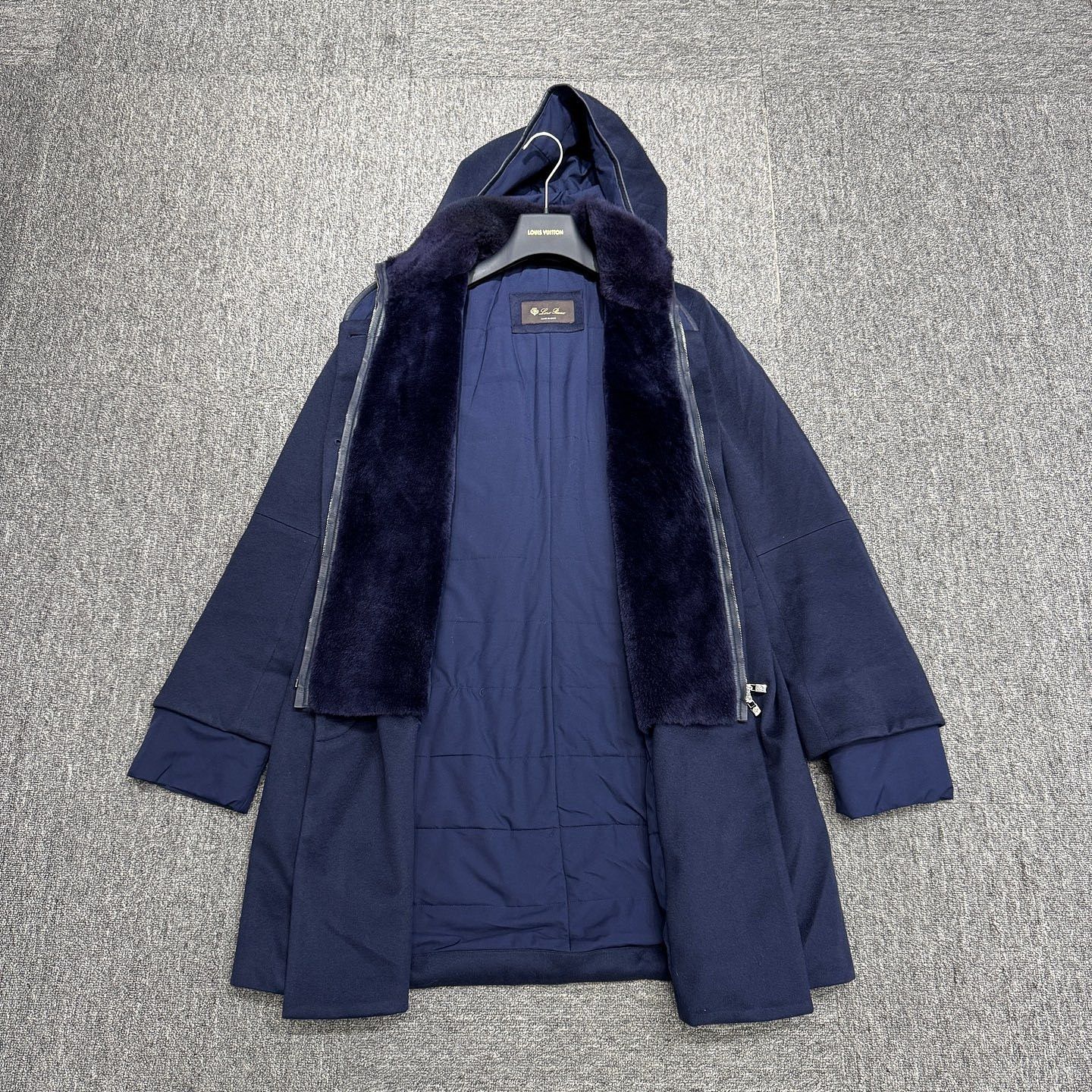 Loro Piana Loro Piana Storm System Cashmere Shearling Hooded Coat 48 Size XL / US 12-14 / IT 48-50 - 7 Thumbnail