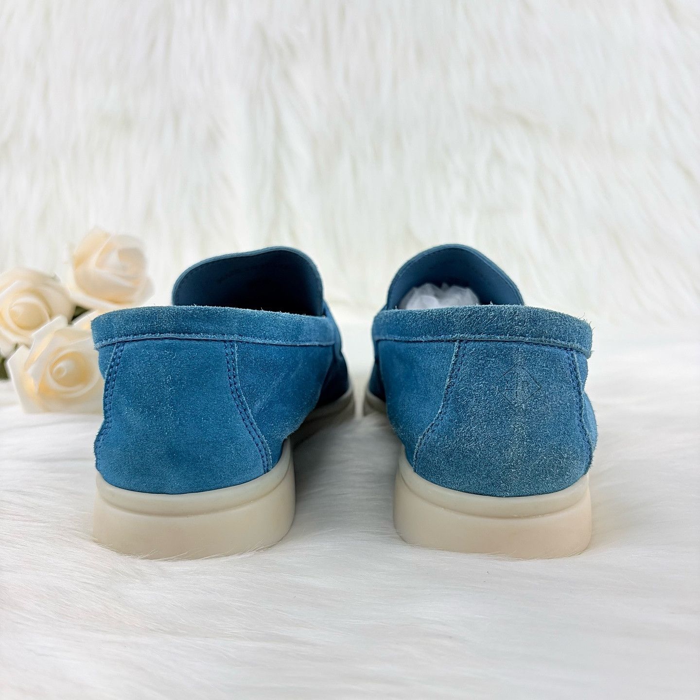 Loro Piana Loro Piana Suede Summer Charms Walk Loafers Size 35.5 Size US 5.5 / IT 35.5 - 3 Thumbnail