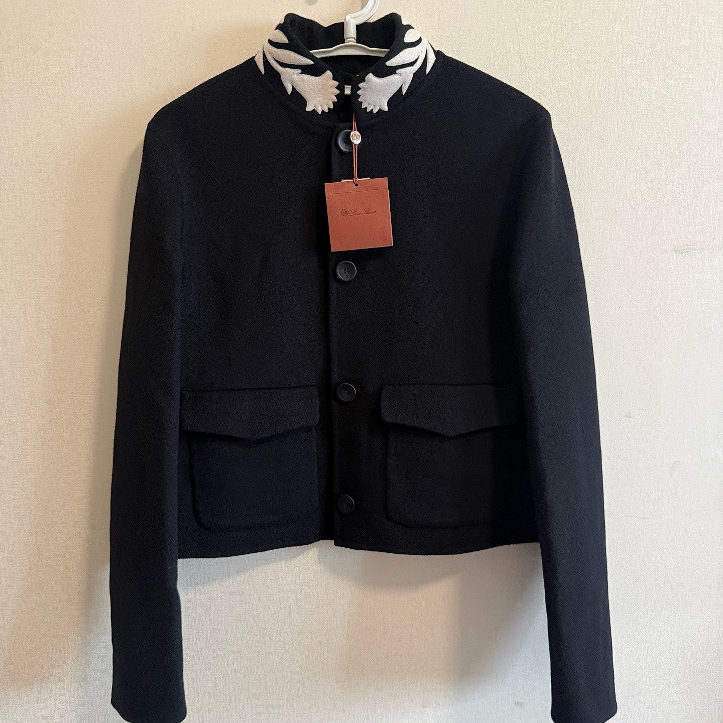 Loro Piana Loro Piana Flower Embroidered Jacket Size 42 Size M / US 6-8 / IT 42-44 - 15 Thumbnail