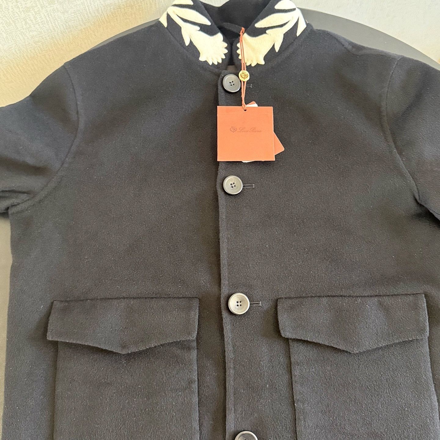 Loro Piana Loro Piana Flower Embroidered Jacket Size 42 Size M / US 6-8 / IT 42-44 - 17 Thumbnail