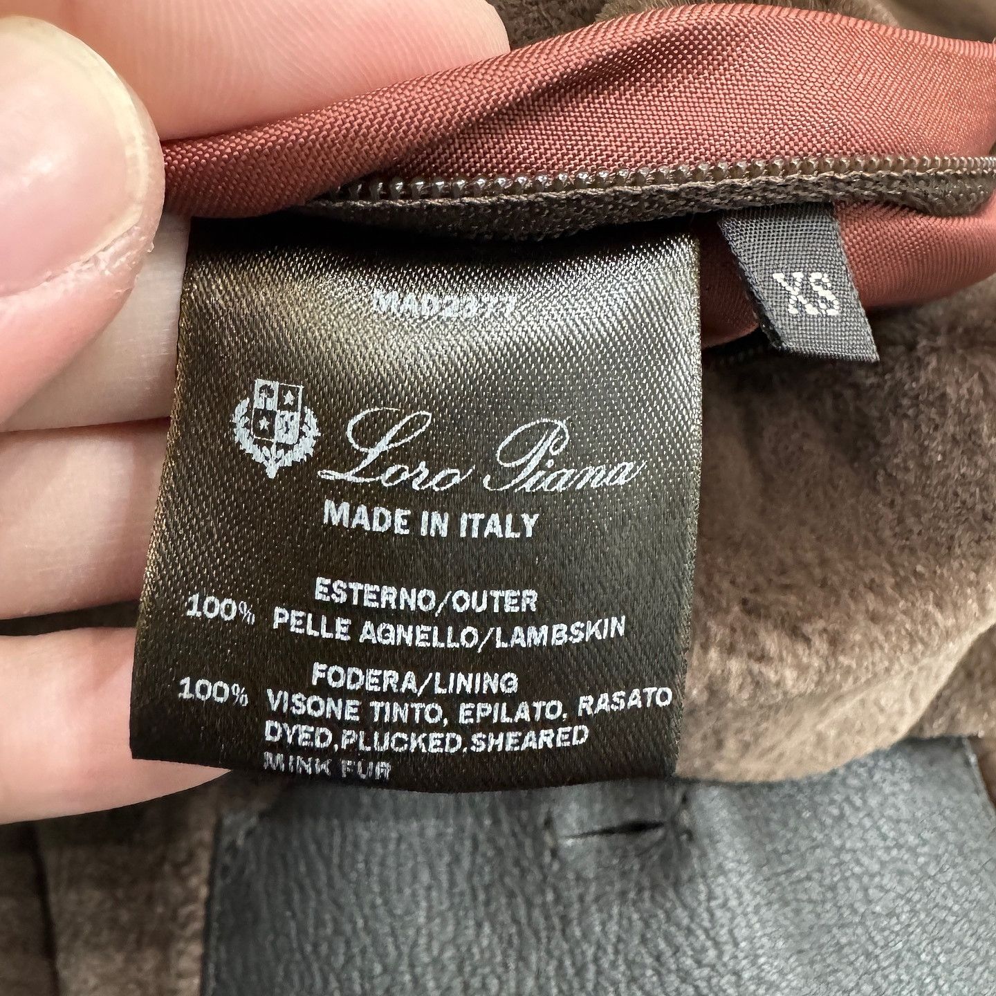 Loro Piana Loro Piana Mink Lined Suede Jacket XS Size XS / US 0-2 / IT 36-38 - 4 Thumbnail