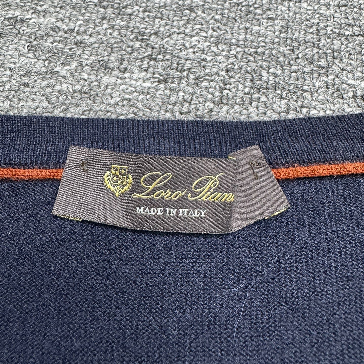 Loro Piana Loro Piana Cashmere V-Neck Sweater Size 58 Size US XXL / EU 58 / 5 - 3 Thumbnail