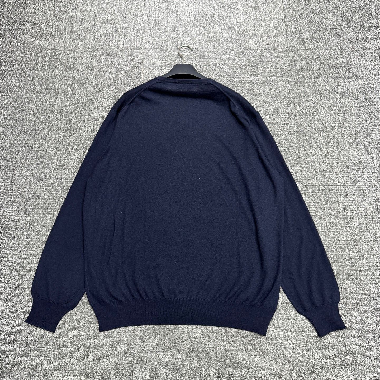 Loro Piana Loro Piana Cashmere V-Neck Sweater Size 58 Size US XXL / EU 58 / 5 - 2 Thumbnail