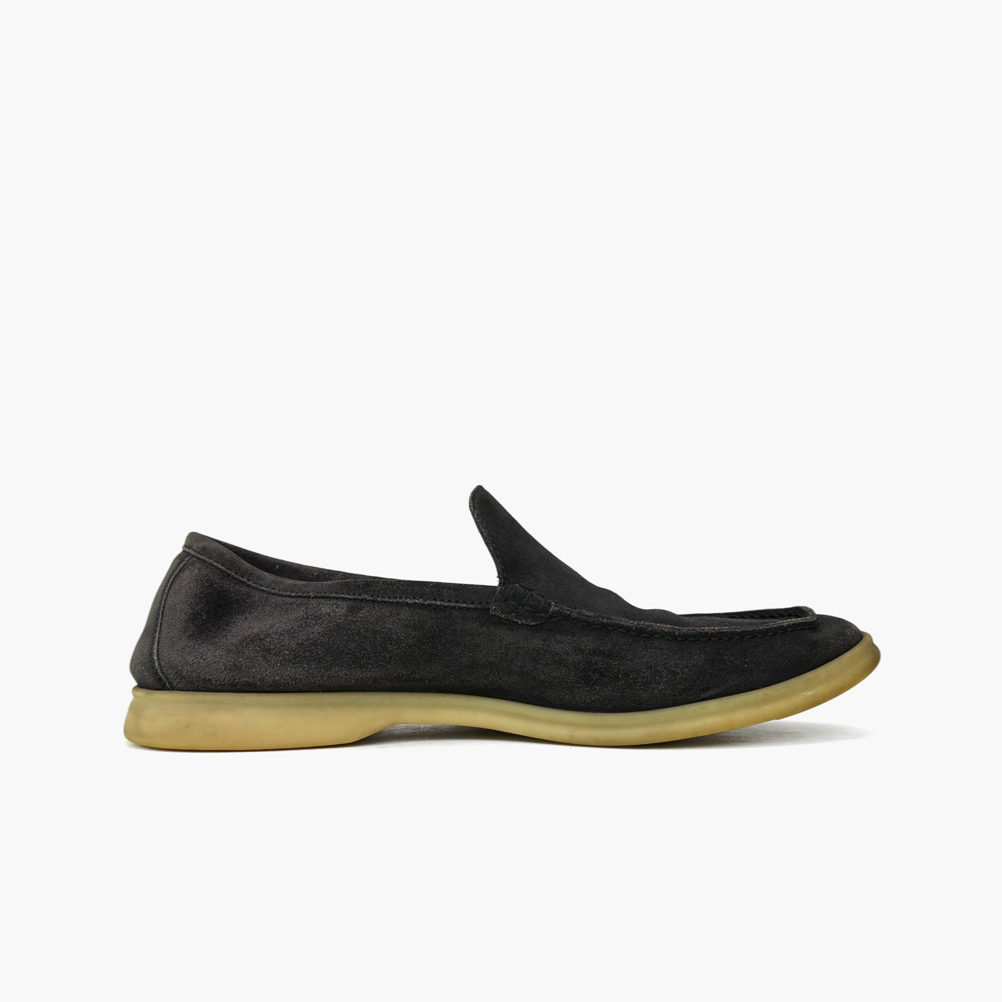 Loro Piana Loro Piana Black Suede Summer Walk Loafers Size 10 Size US 10 / EU 43 - 2 Thumbnail