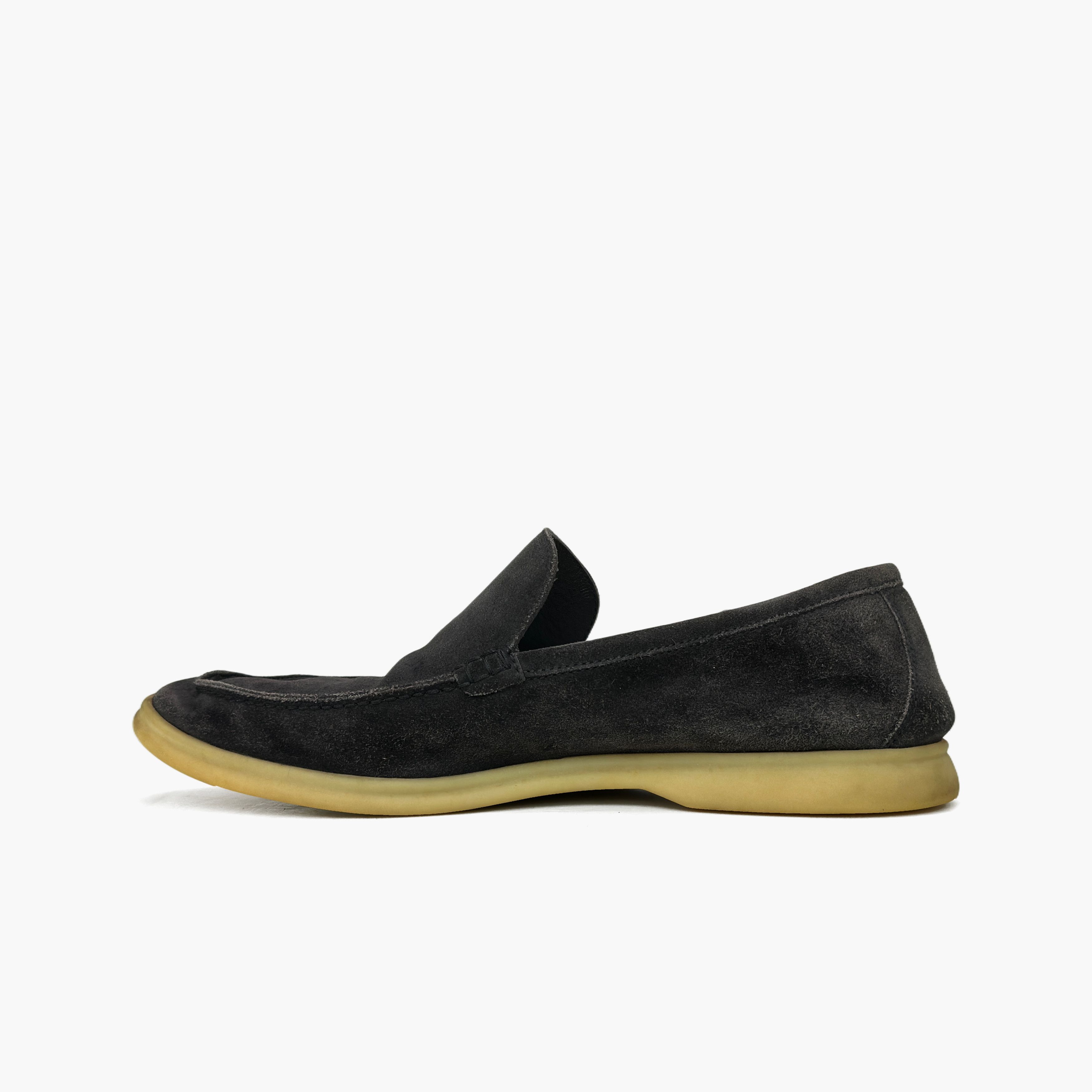 Loro Piana Loro Piana Black Suede Summer Walk Loafers Size 10 Size US 10 / EU 43 - 3 Thumbnail
