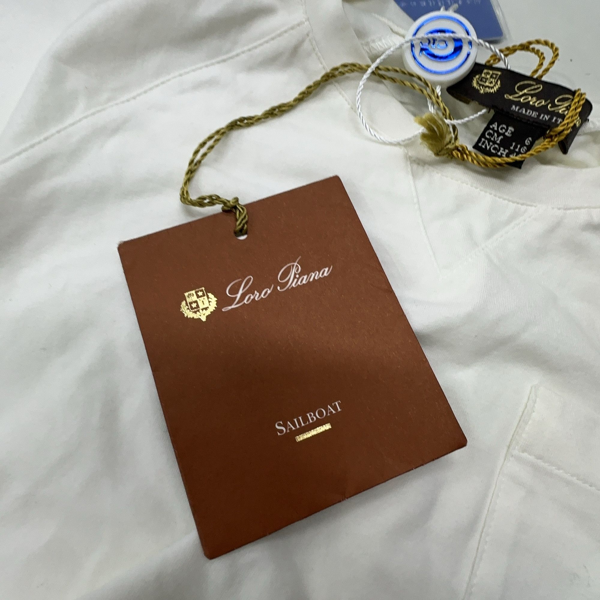 Loro Piana Loro Piana Sailboat Embroidery T-Shirt Size XXS Size XXS / US 00 / IT 34 - 4 Thumbnail