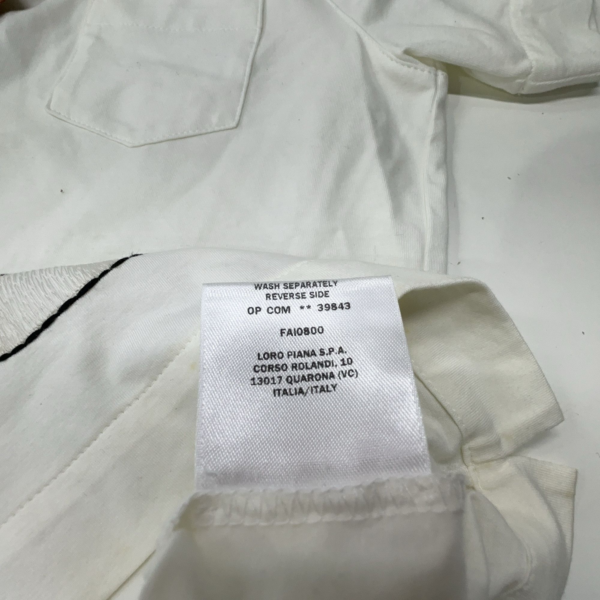 Loro Piana Loro Piana Sailboat Embroidery T-Shirt Size XXS Size XXS / US 00 / IT 34 - 5 Thumbnail