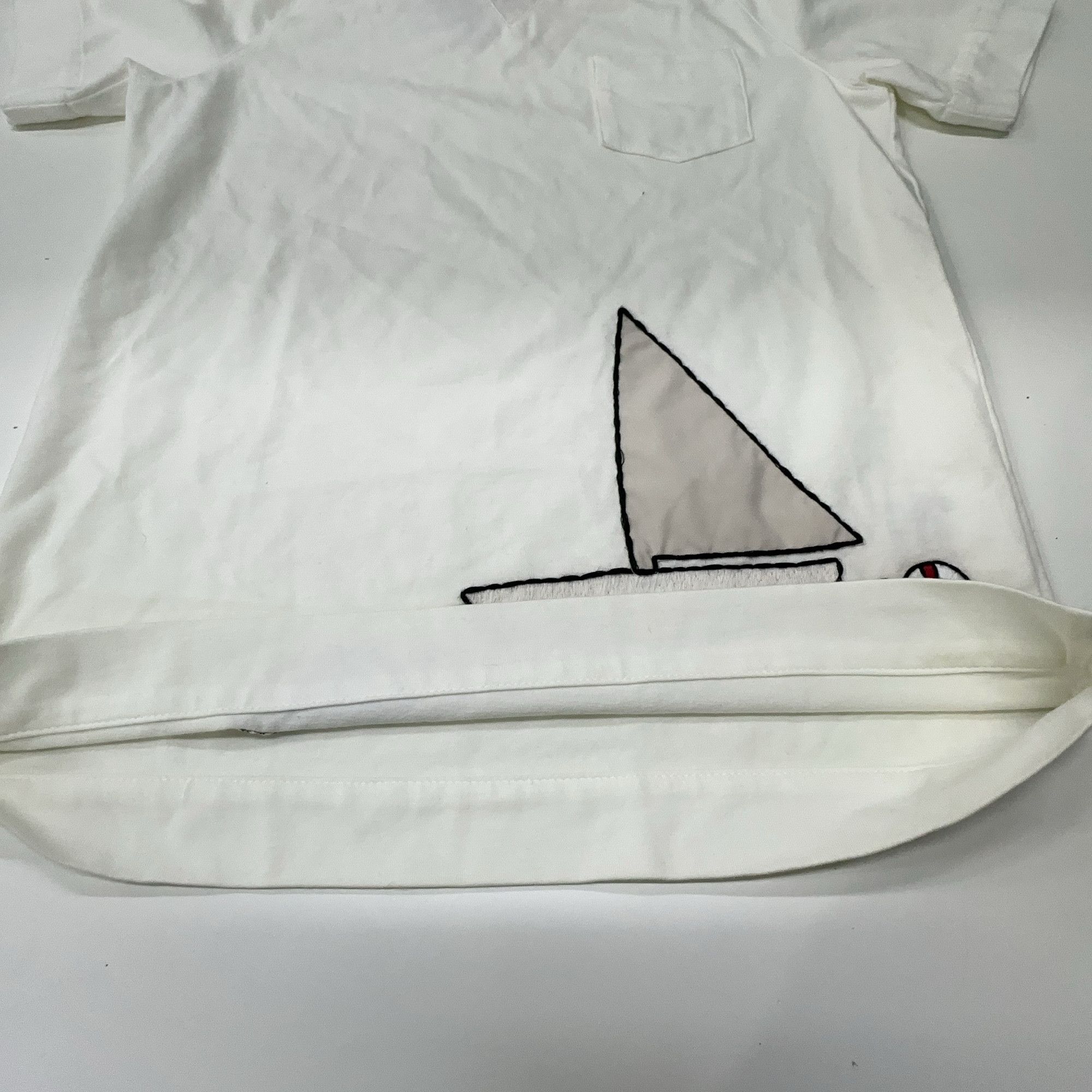 Loro Piana Loro Piana Sailboat Embroidery T-Shirt Size XXS Size XXS / US 00 / IT 34 - 9 Thumbnail