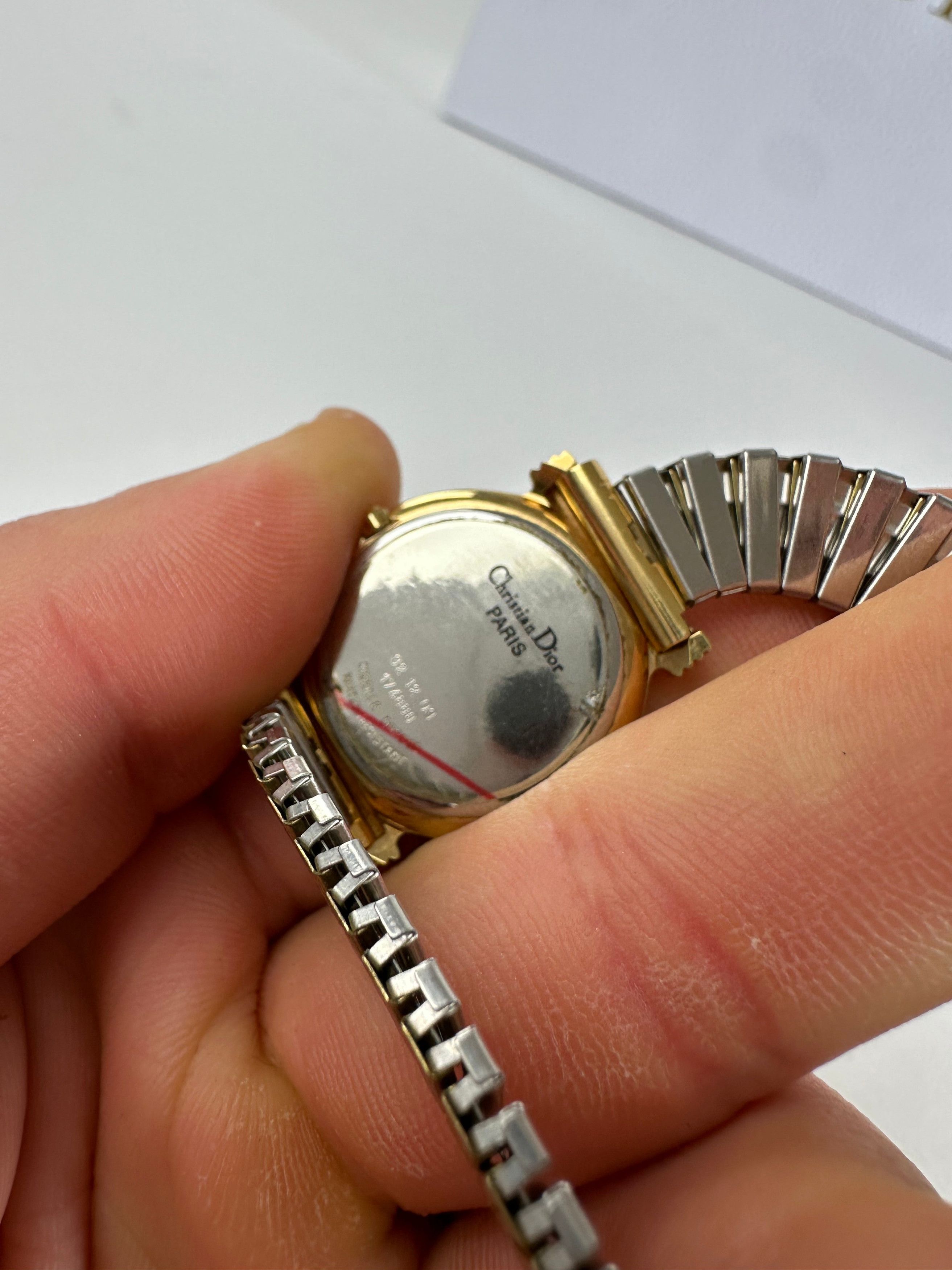 Dior Vintage Paris Ladies Quartz Watch Two-Tone Size ONE SIZE - 2 Thumbnail
