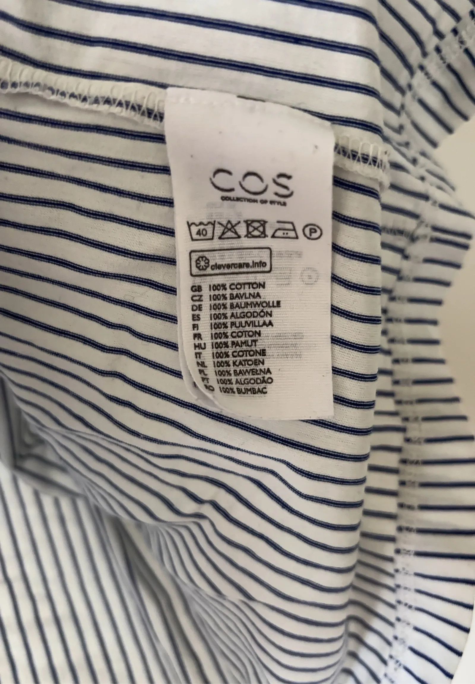 Cos Cos Short Sleeve T-shirt Size M / US 6-8 / IT 42-44 - 3 Thumbnail