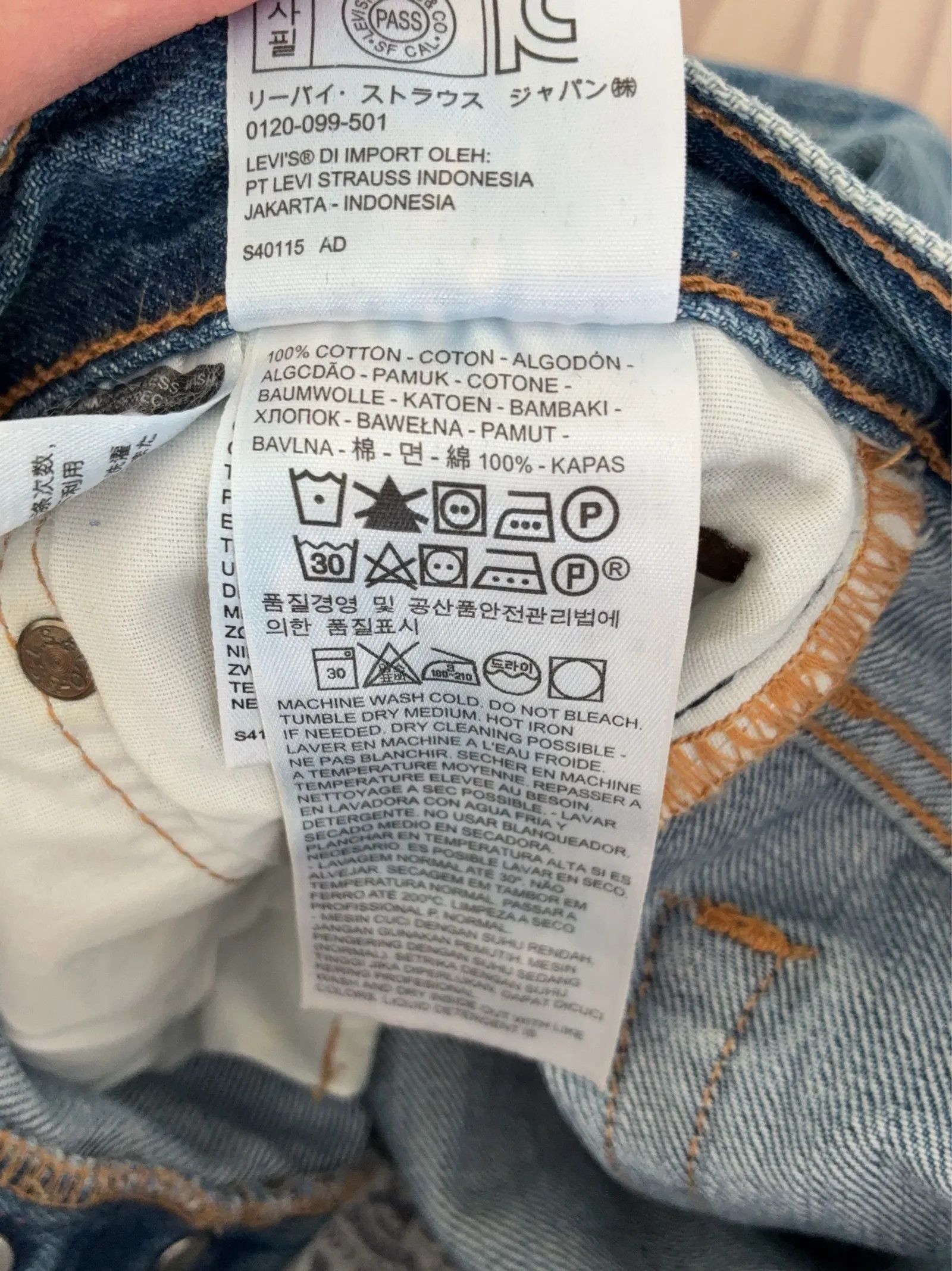 Levi's Levi's 501 Jeans Size 26" / US 2 / IT 38 - 3 Thumbnail