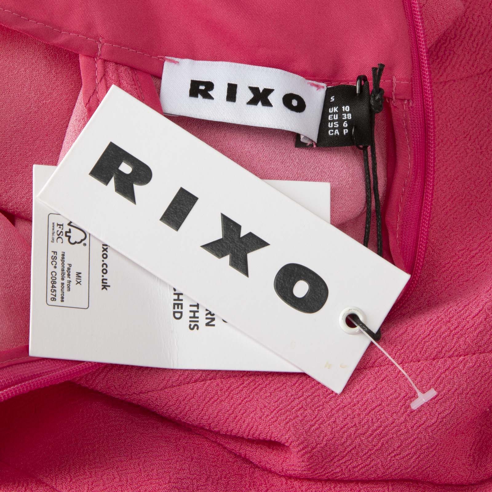RIXO Pink Mini Michaela Dress Size M / US 6-8 / IT 42-44 - 4 Thumbnail