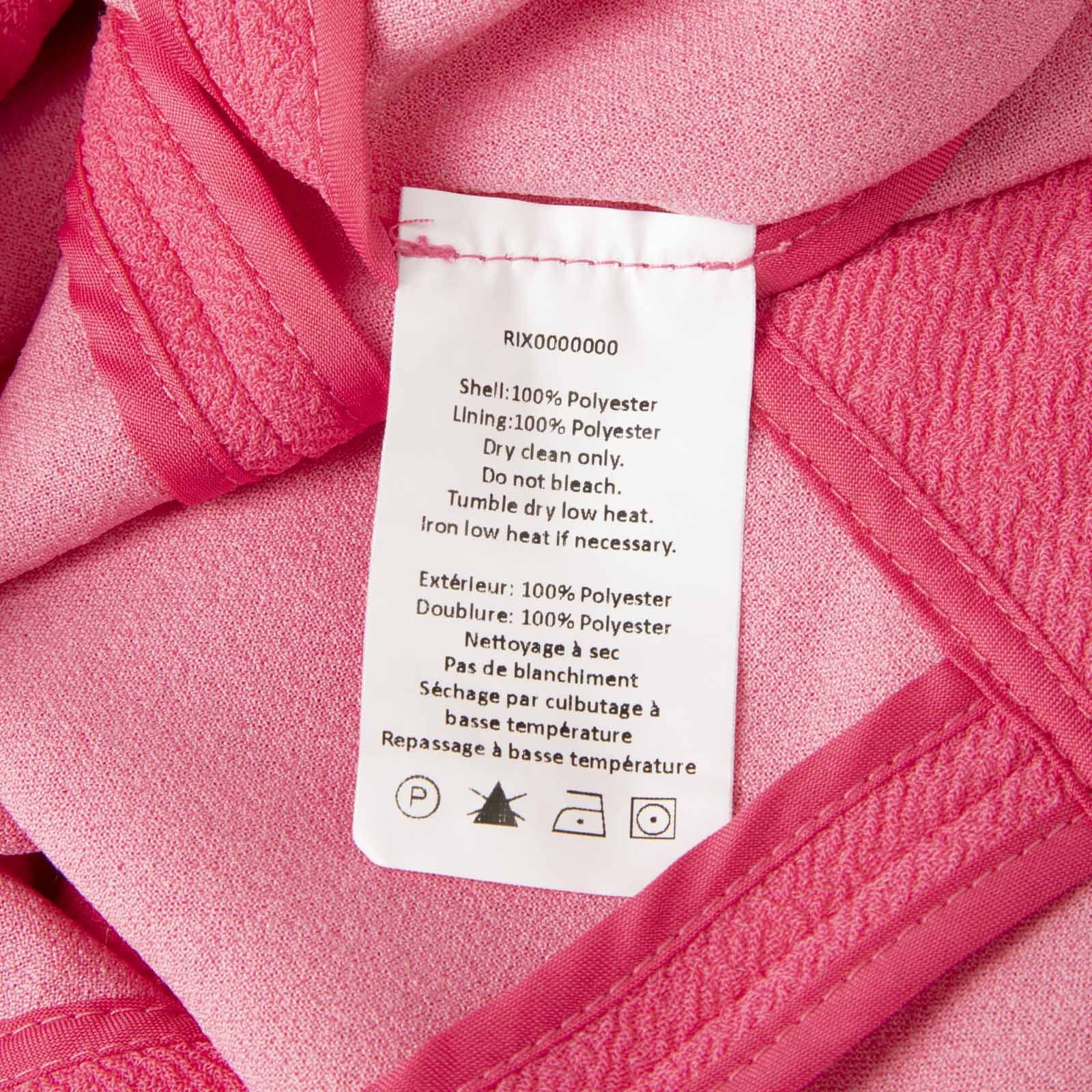 RIXO Pink Mini Michaela Dress Size M / US 6-8 / IT 42-44 - 5 Thumbnail
